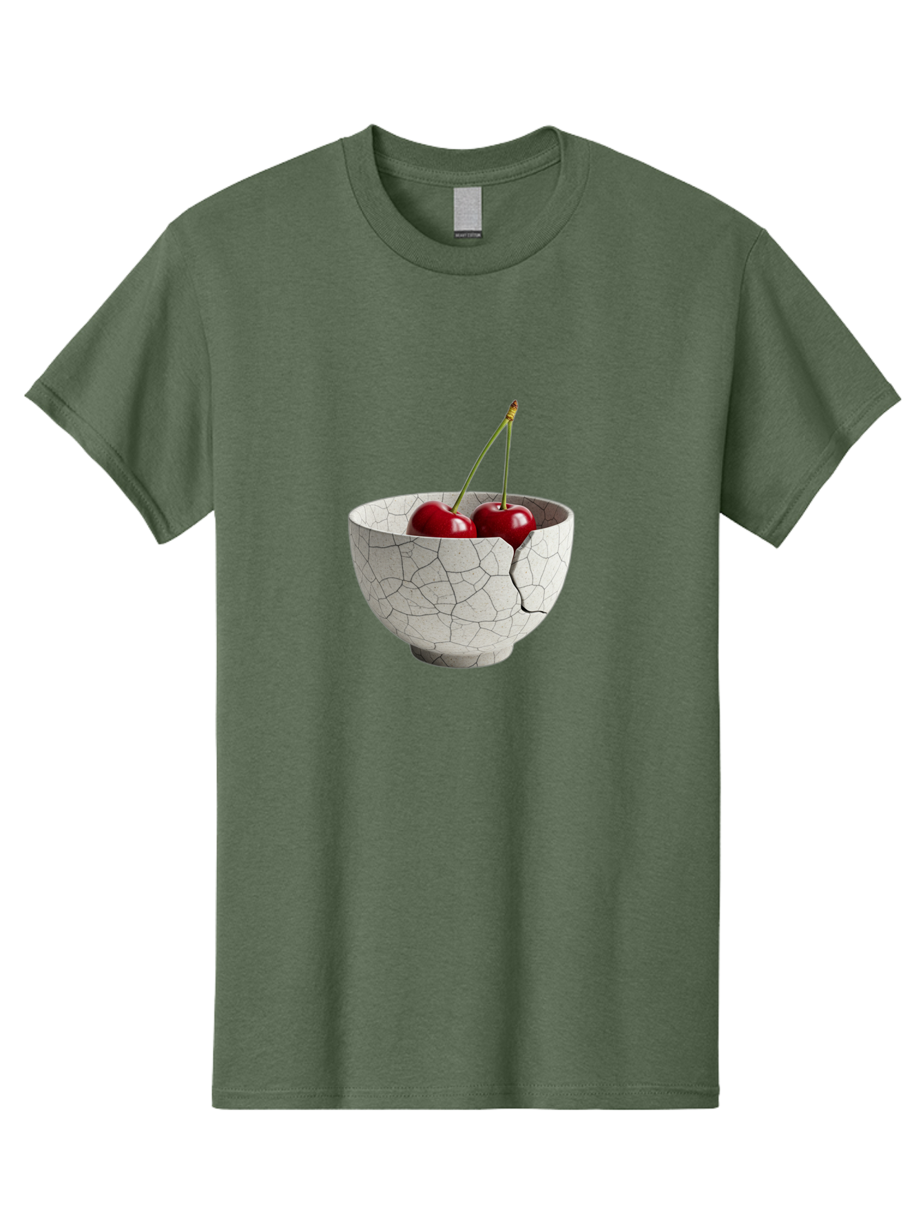 Cracked-Bowl-With-Cherries Men'S Graphic Tee, 100% Cotton, Comfortable Casual Summer Wear, Machine Washable, Vintage Camera, Old Camera, Antique Camera, Black Camera, Classic Photography, Photography Equipment, Nostalgic Device, Film Camera, Bai744