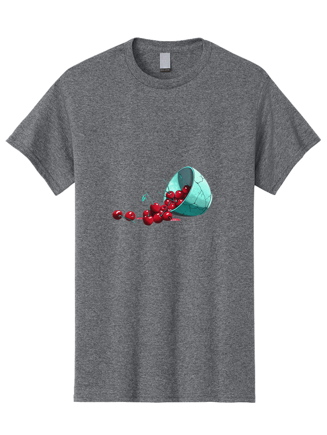 Cracked-Cup-Cherries Men'S Graphic Tee, 100% Cotton, Comfortable Casual Summer Wear, Machine Washable, Vintage Camera, Old Camera, Antique Camera, Black Camera, Classic Photography, Photography Equipment, Nostalgic Device, Film Camera, Bai745