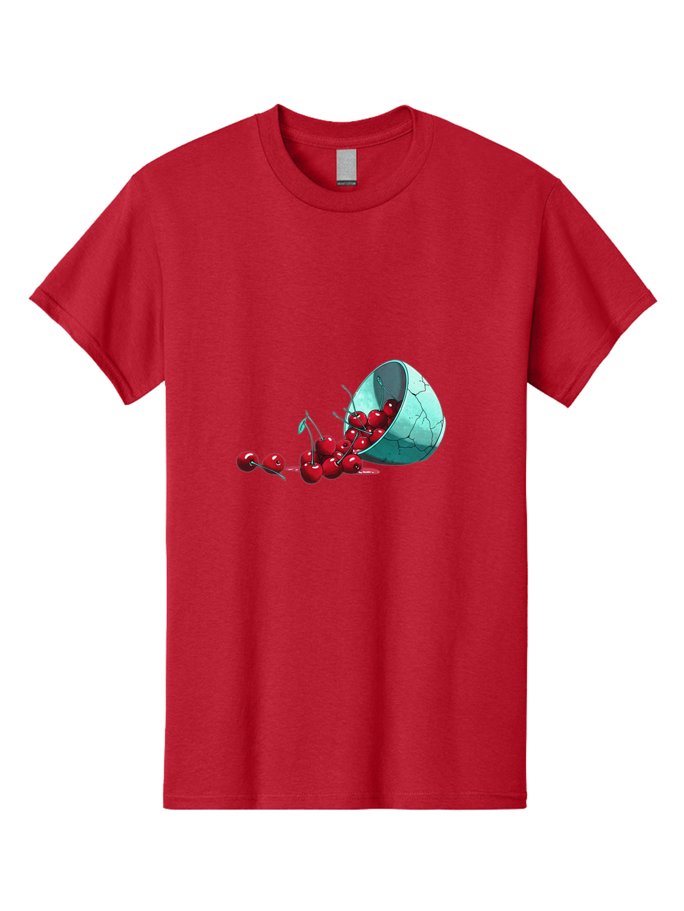 Cracked-Cup-Cherries Men'S Graphic Tee, 100% Cotton, Comfortable Casual Summer Wear, Machine Washable, Vintage Camera, Old Camera, Antique Camera, Black Camera, Classic Photography, Photography Equipment, Nostalgic Device, Film Camera, Bai745