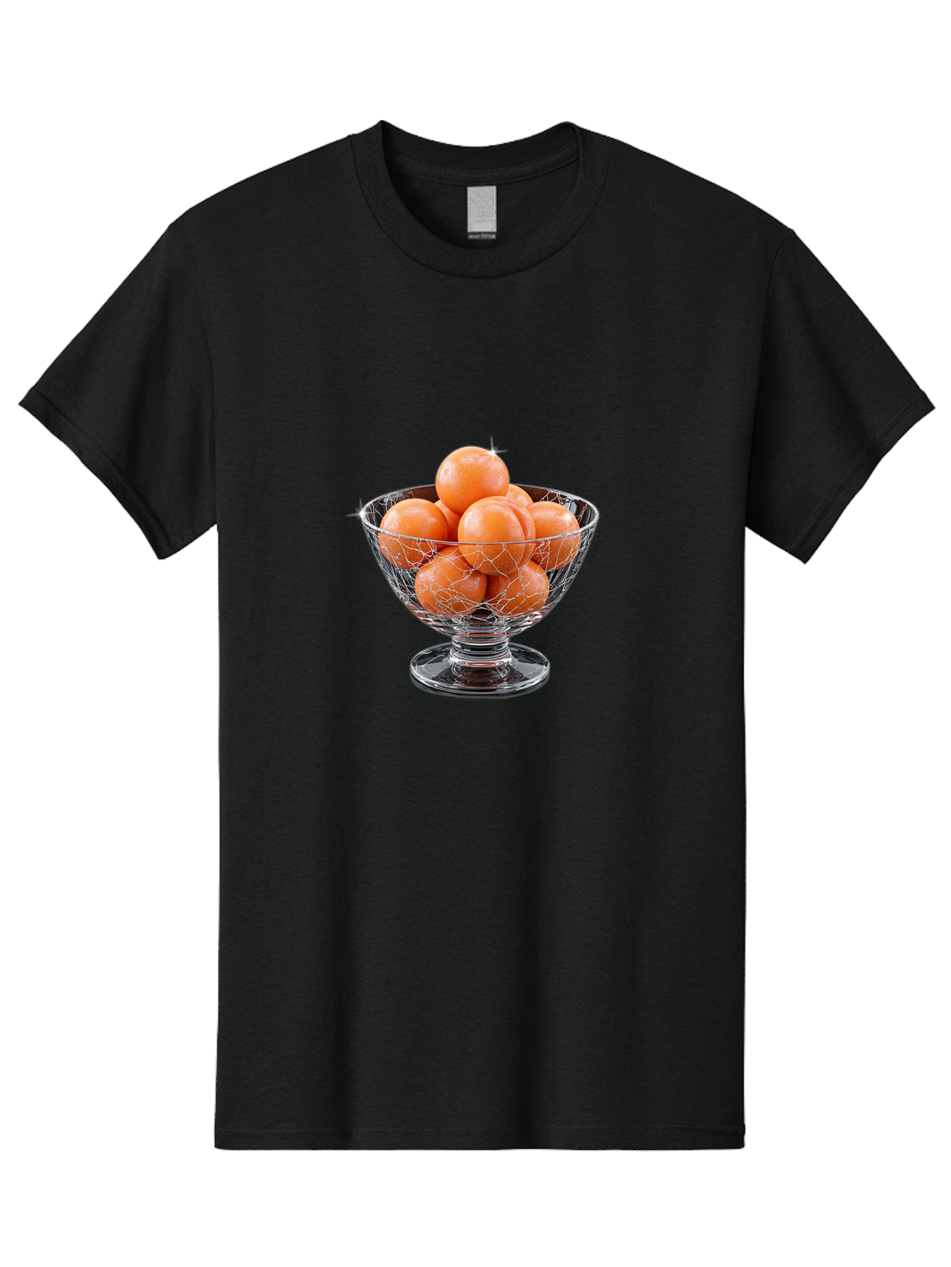 Cracked-Glass-Bowl-Of-Oranges Men'S Graphic Tee, 100% Cotton, Comfortable Casual Summer Wear, Machine Washable, Vintage Camera, Old Camera, Antique Camera, Black Camera, Classic Photography, Photography Equipment, Nostalgic Device, Bai746