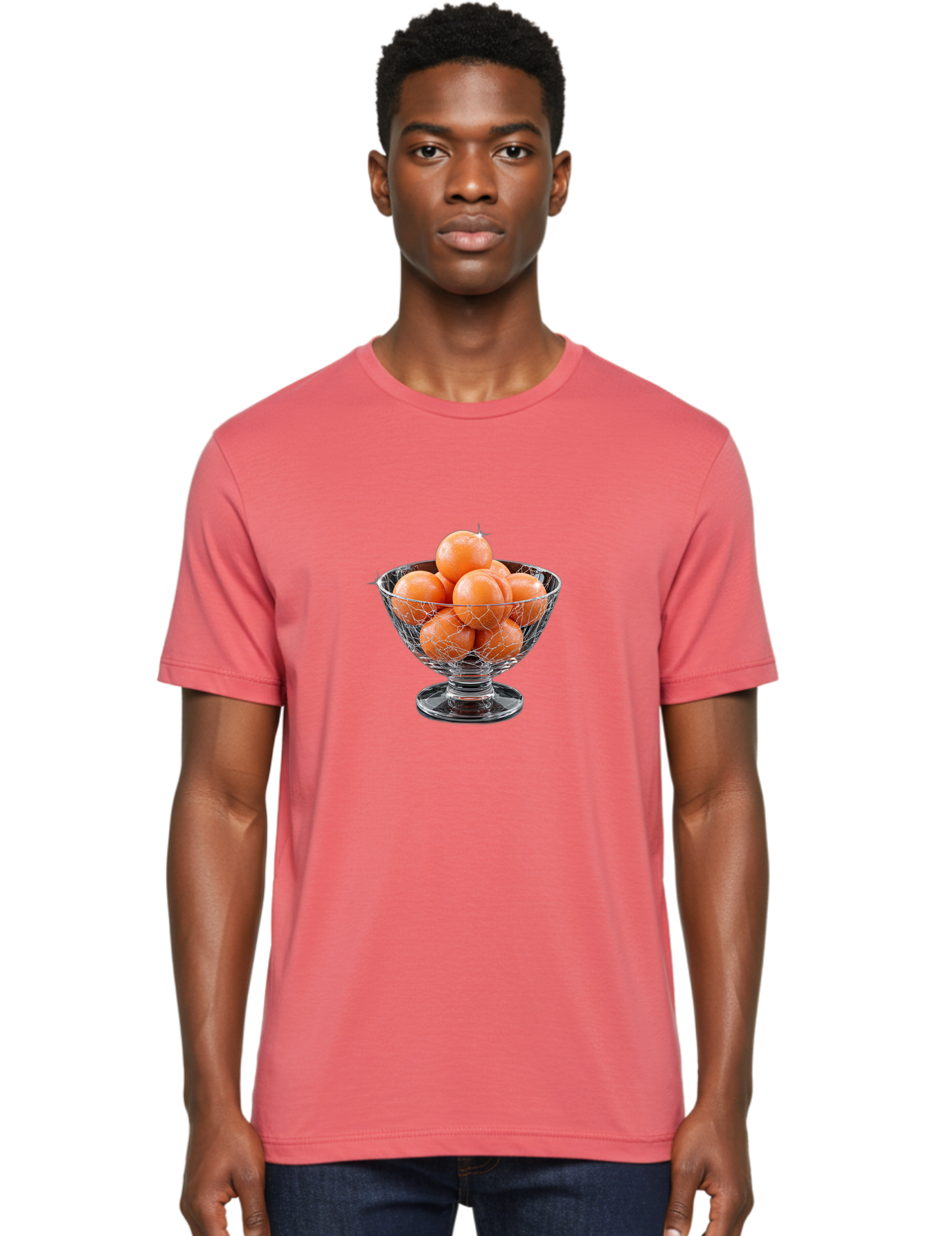 Cracked-Glass-Bowl-Of-Oranges Men'S Graphic Tee, 100% Cotton, Comfortable Casual Summer Wear, Machine Washable, Vintage Camera, Old Camera, Antique Camera, Black Camera, Classic Photography, Photography Equipment, Nostalgic Device, Bai746