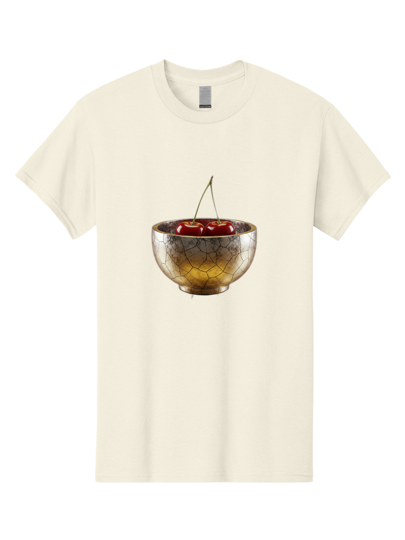 Cracked-Gold-Bowl-With-Cherries Men'S Graphic Tee, 100% Cotton, Comfortable Casual Summer Wear, Machine Washable, Vintage Camera, Old Camera, Antique Camera, Black Camera, Classic Photography, Photography Equipment, Nostalgic Device, Bai747