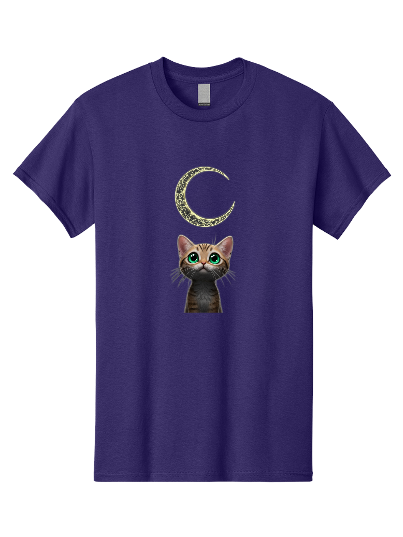 Crescent-Moon-Cat Men'S Graphic Tee, 100% Cotton, Comfortable Casual Summer Wear, Machine Washable, Vintage Camera, Old Camera, Antique Camera, Black Camera, Classic Photography, Photography Equipment, Nostalgic Device, Film Camera, Camera Art Bai749