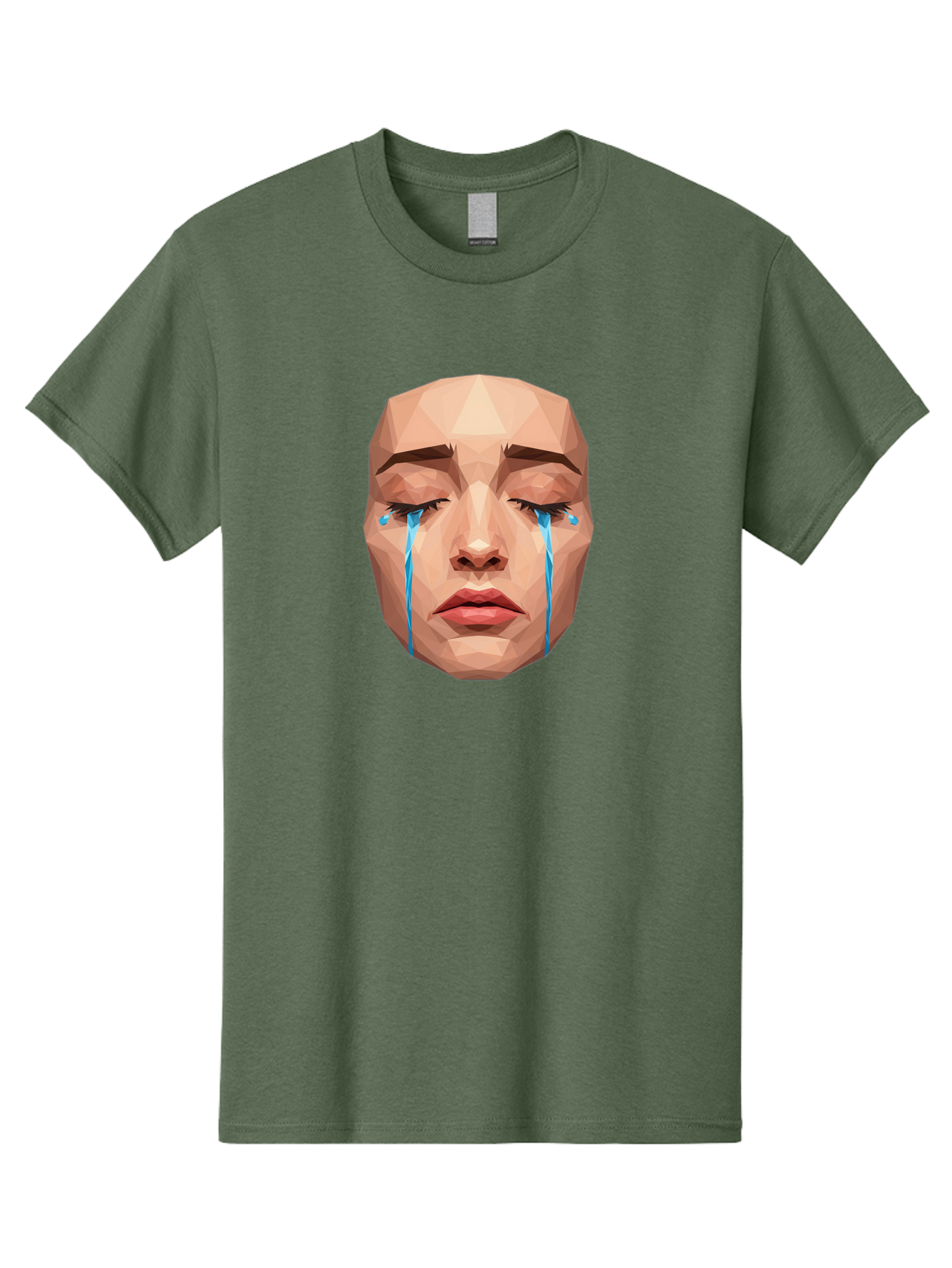 Crying-Face-3 Men'S Graphic Tee, 100% Cotton, Comfortable Casual Summer Wear, Machine Washable, Vintage Camera, Old Camera, Antique Camera, Black Camera, Classic Photography, Photography Equipment, Nostalgic Device, Film Camera, Camera Art Bai753