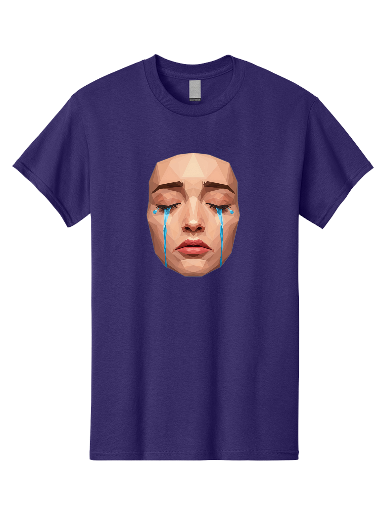Crying-Face-3 Men'S Graphic Tee, 100% Cotton, Comfortable Casual Summer Wear, Machine Washable, Vintage Camera, Old Camera, Antique Camera, Black Camera, Classic Photography, Photography Equipment, Nostalgic Device, Film Camera, Camera Art Bai753