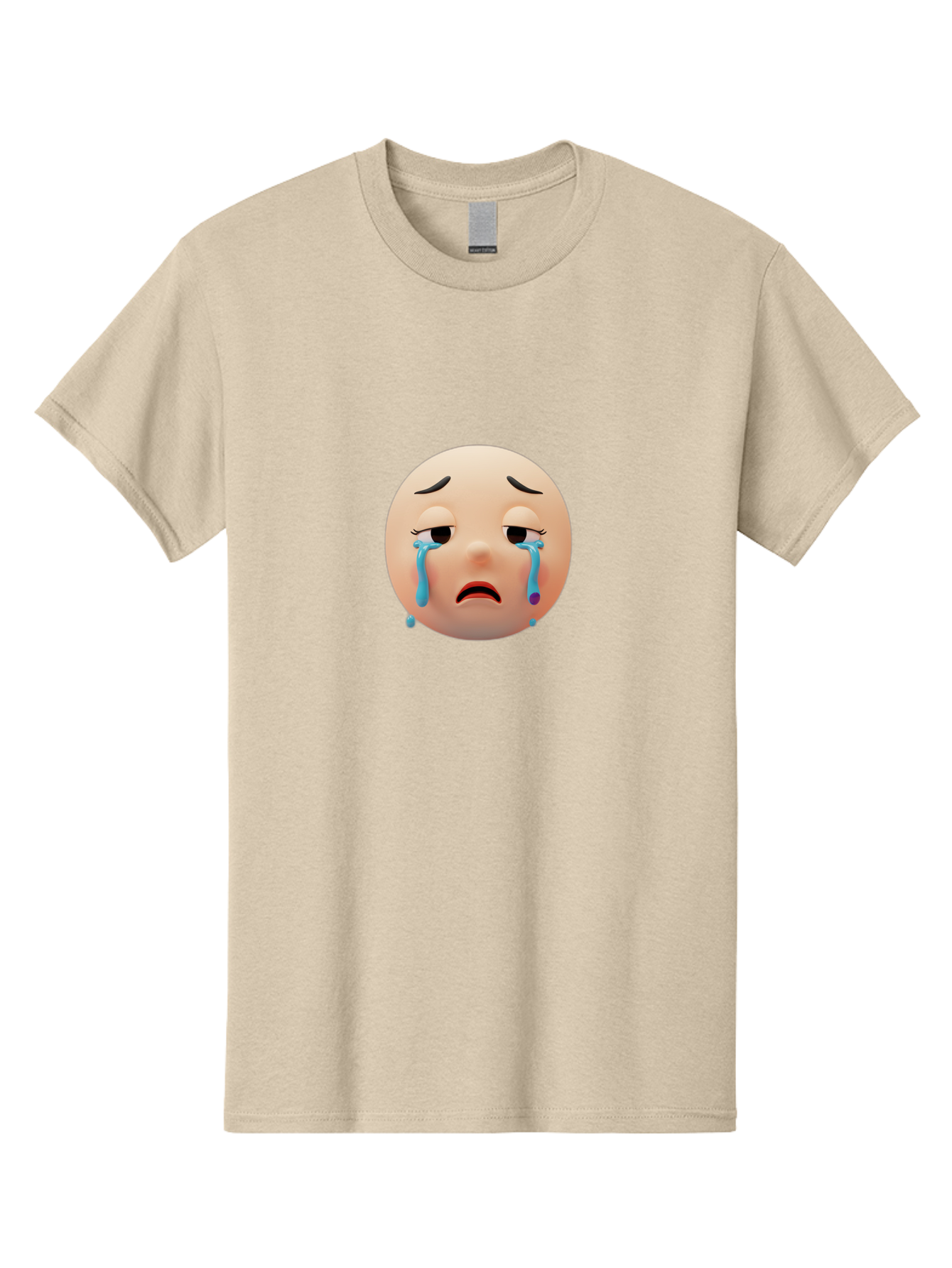 Crying-Face-4 Men'S Graphic Tee, 100% Cotton, Comfortable Casual Summer Wear, Machine Washable, Vintage Camera, Old Camera, Antique Camera, Black Camera, Classic Photography, Photography Equipment, Nostalgic Device, Film Camera, Camera Art Bai754