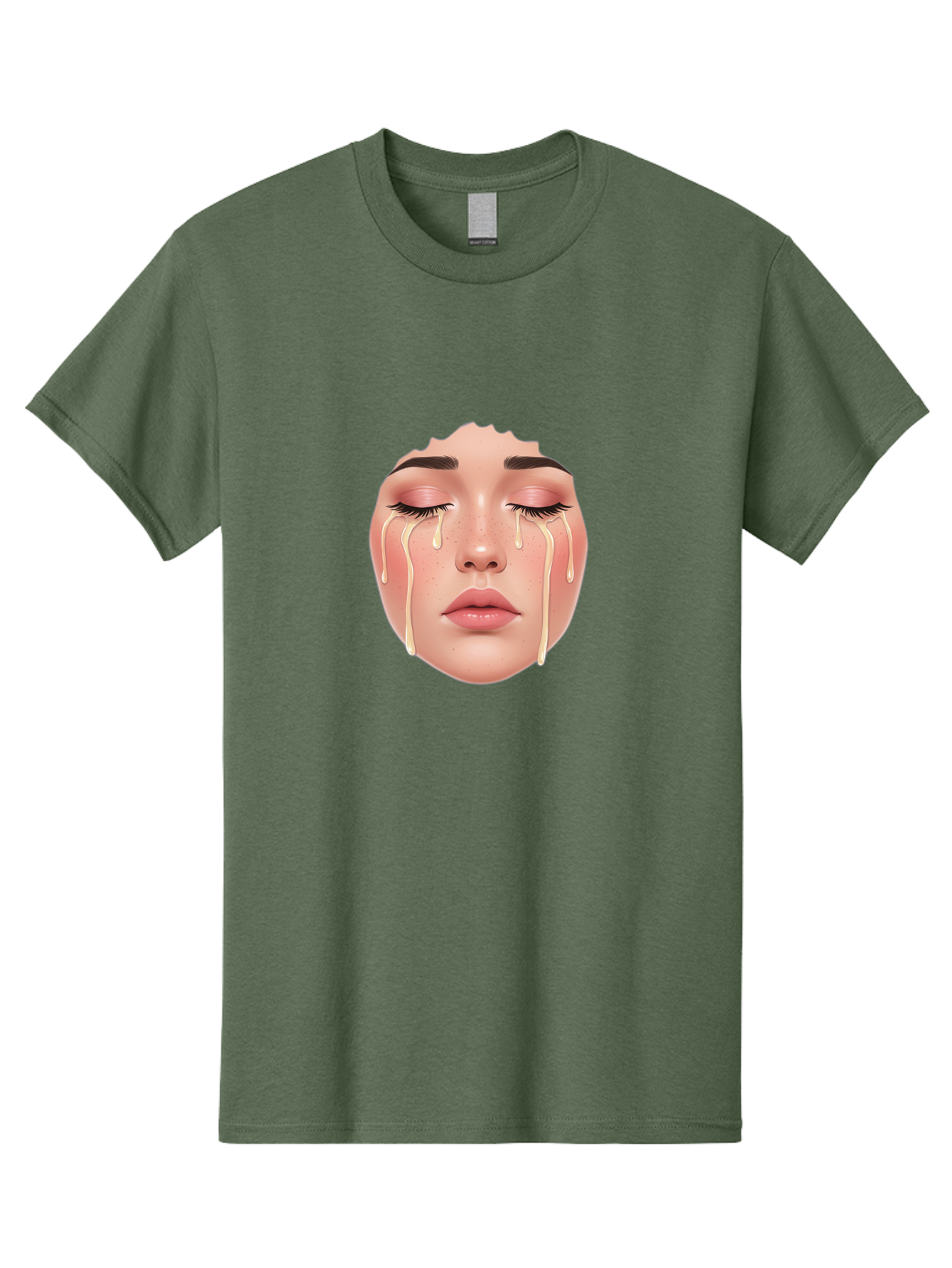 Crying-Face-Mask Men'S Graphic Tee, 100% Cotton, Comfortable Casual Summer Wear, Machine Washable, Vintage Camera, Old Camera, Antique Camera, Black Camera, Classic Photography, Photography Equipment, Nostalgic Device, Film Camera, Camera Art Bai755
