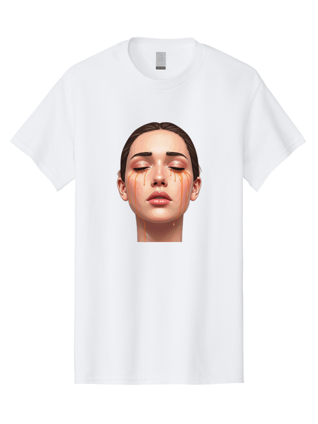 Crying-Woman-1 Men'S Graphic Tee, 100% Cotton, Comfortable Casual Summer Wear, Machine Washable, Vintage Camera, Old Camera, Antique Camera, Black Camera, Classic Photography, Photography Equipment, Nostalgic Device, Film Camera, Camera Art Bai757