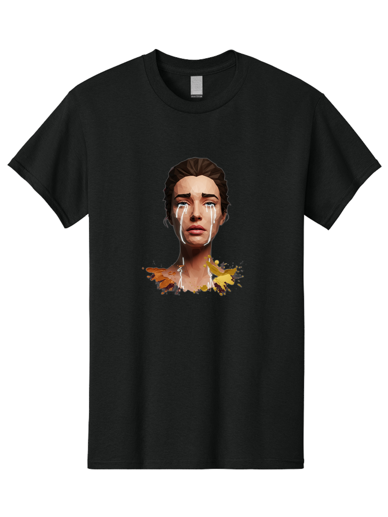 Crying-Woman Men'S Graphic Tee, 100% Cotton, Comfortable Casual Summer Wear, Machine Washable, Vintage Camera, Old Camera, Antique Camera, Black Camera, Classic Photography, Photography Equipment, Nostalgic Device, Film Camera, Camera Art Bai759