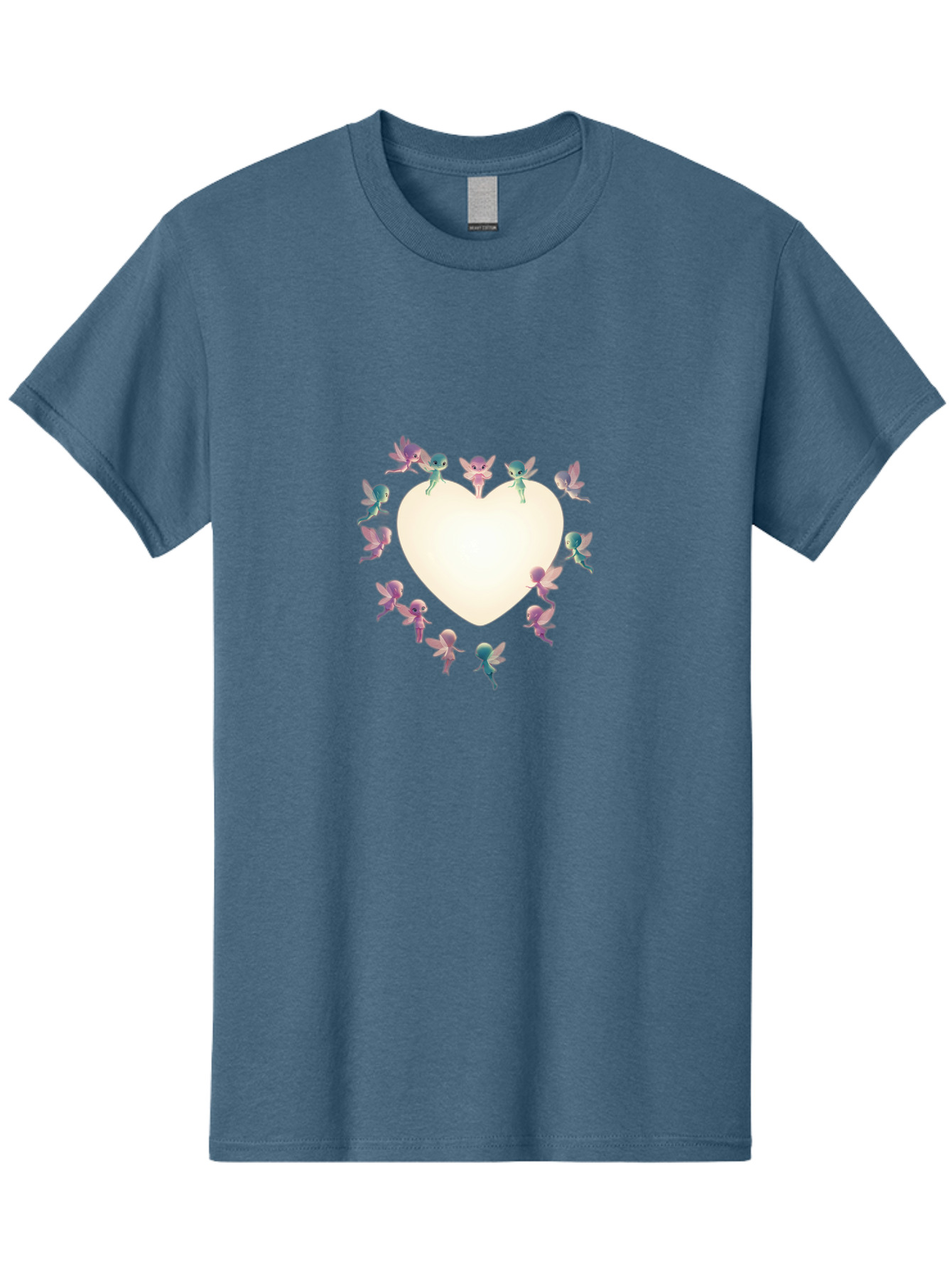 Cupid-Fairies-Heart Men'S Graphic Tee, 100% Cotton, Comfortable Casual Summer Wear, Machine Washable, Vintage Camera, Old Camera, Antique Camera, Black Camera, Classic Photography, Photography Equipment, Nostalgic Device, Film Camera, Bai760
