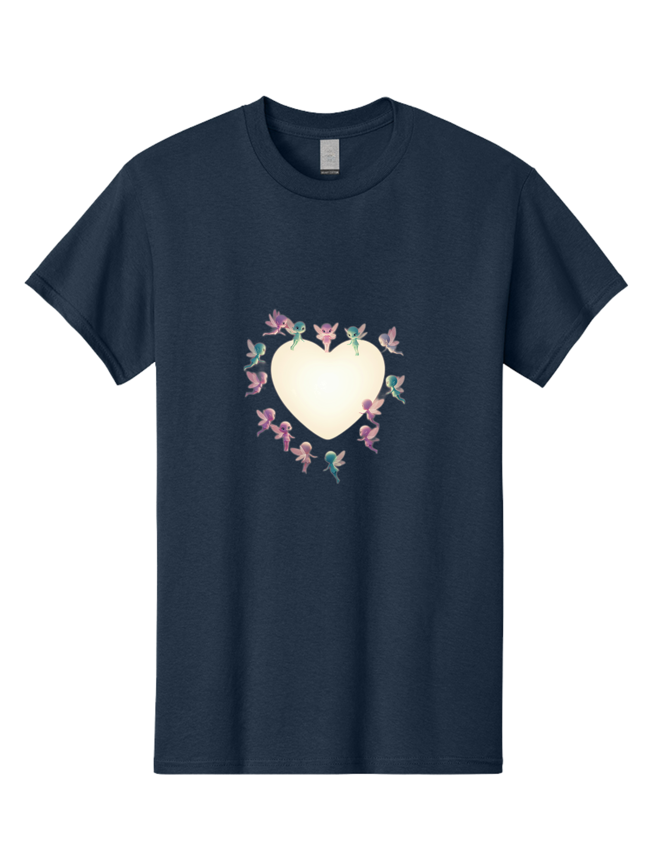 Cupid-Fairies-Heart Men'S Graphic Tee, 100% Cotton, Comfortable Casual Summer Wear, Machine Washable, Vintage Camera, Old Camera, Antique Camera, Black Camera, Classic Photography, Photography Equipment, Nostalgic Device, Film Camera, Bai760
