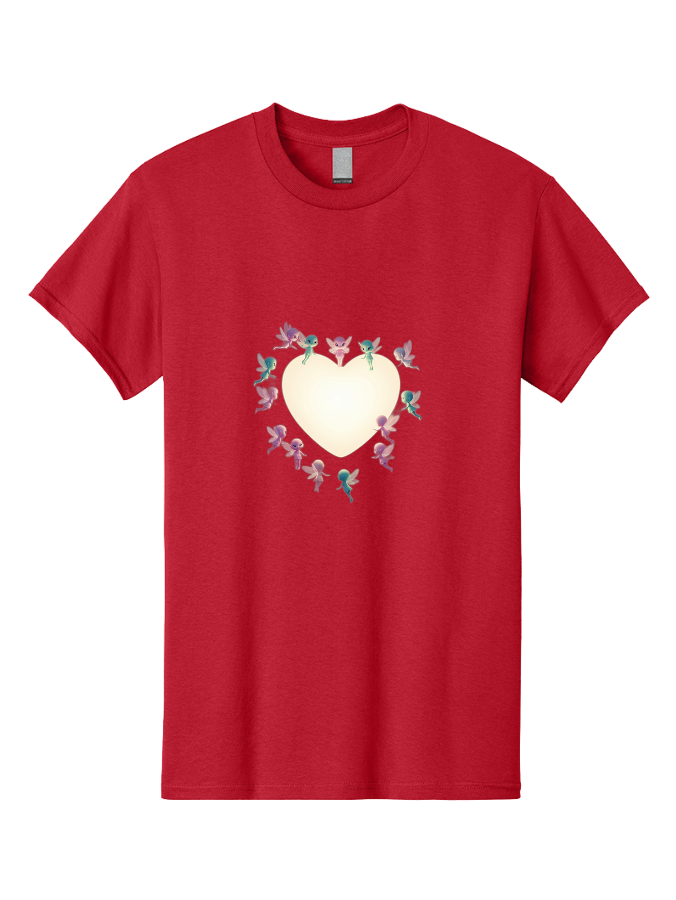 Cupid-Fairies-Heart Men'S Graphic Tee, 100% Cotton, Comfortable Casual Summer Wear, Machine Washable, Vintage Camera, Old Camera, Antique Camera, Black Camera, Classic Photography, Photography Equipment, Nostalgic Device, Film Camera, Bai760