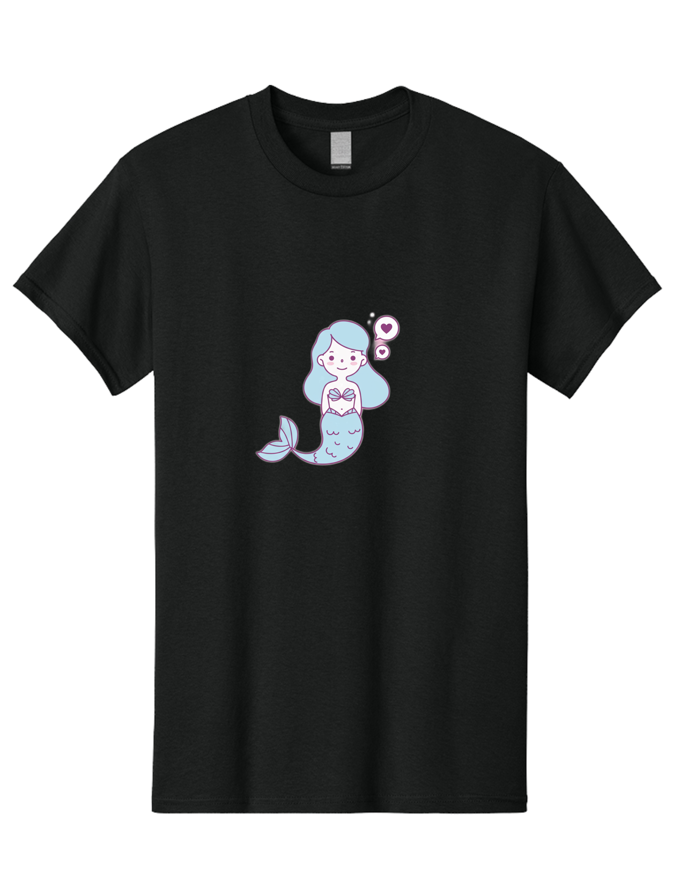 Cute-Mermaid-1 Men'S Graphic Tee, 100% Cotton, Comfortable Casual Summer Wear, Machine Washable, Vintage Camera, Old Camera, Antique Camera, Black Camera, Classic Photography, Photography Equipment, Nostalgic Device, Film Camera, Camera Art Bai763