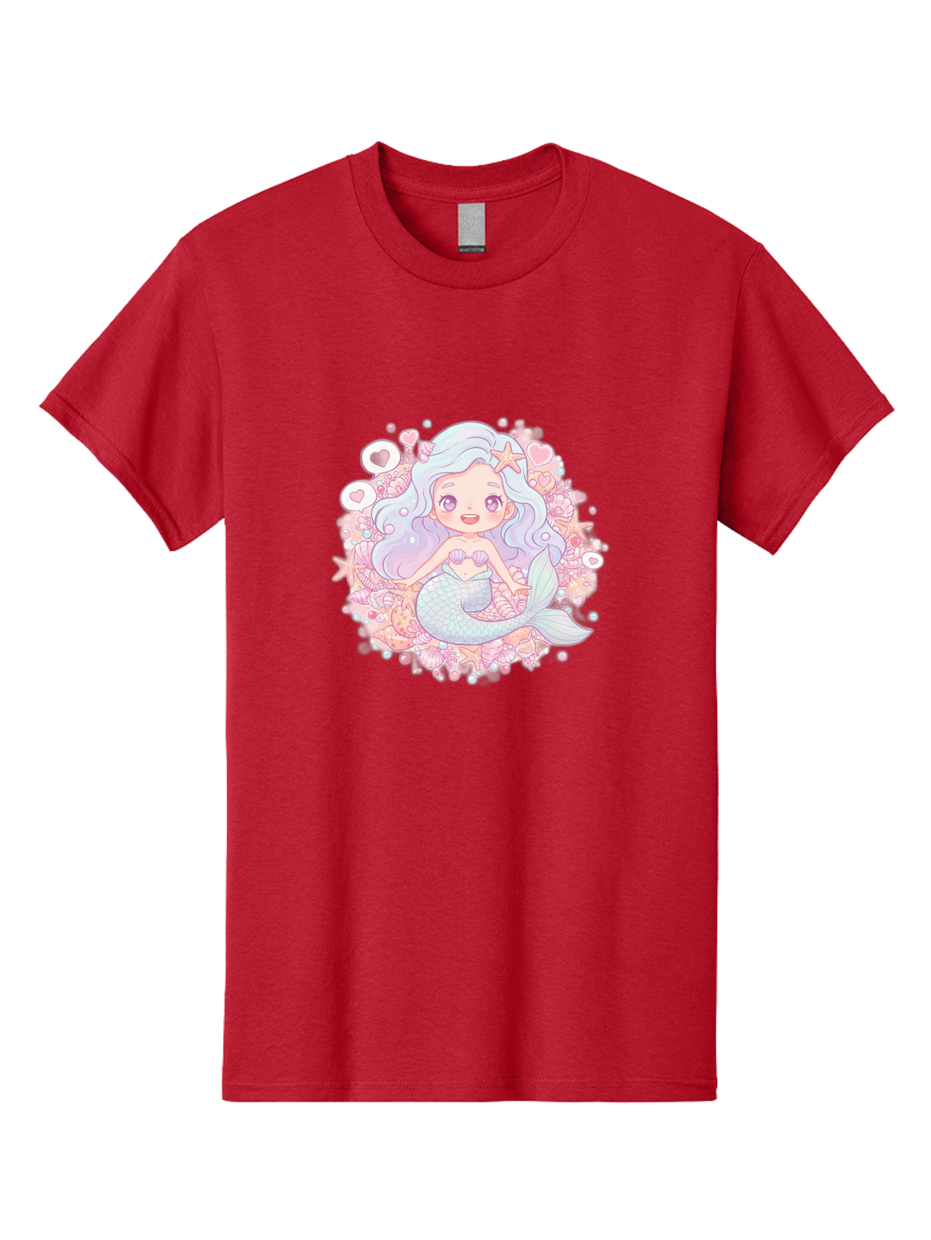 Cute-Mermaid-Girl-1 Men'S Graphic Tee, 100% Cotton, Comfortable Casual Summer Wear, Machine Washable, Vintage Camera, Old Camera, Antique Camera, Black Camera, Classic Photography, Photography Equipment, Nostalgic Device, Film Camera, Bai764
