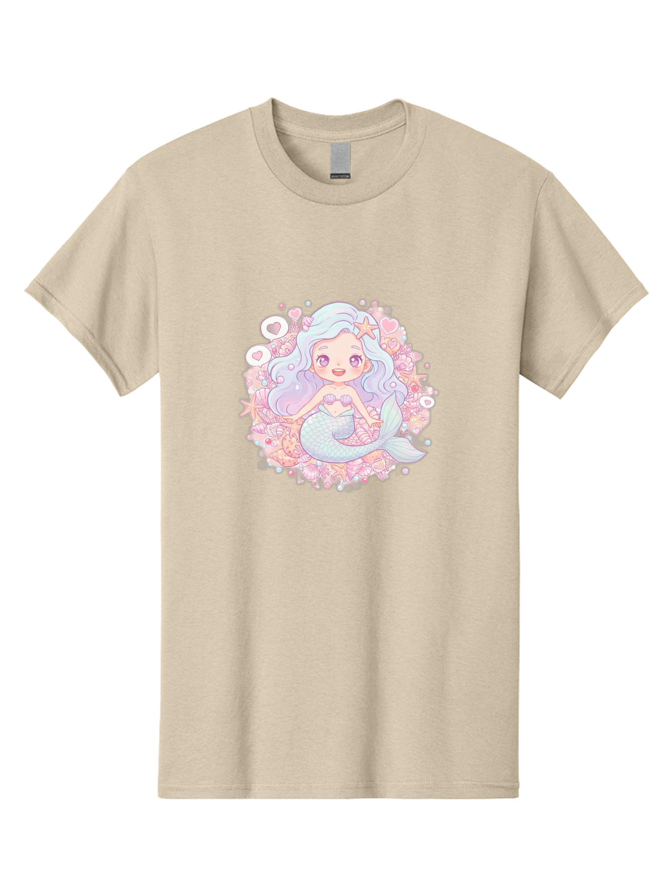 Cute-Mermaid-Girl-1 Men'S Graphic Tee, 100% Cotton, Comfortable Casual Summer Wear, Machine Washable, Vintage Camera, Old Camera, Antique Camera, Black Camera, Classic Photography, Photography Equipment, Nostalgic Device, Film Camera, Bai764