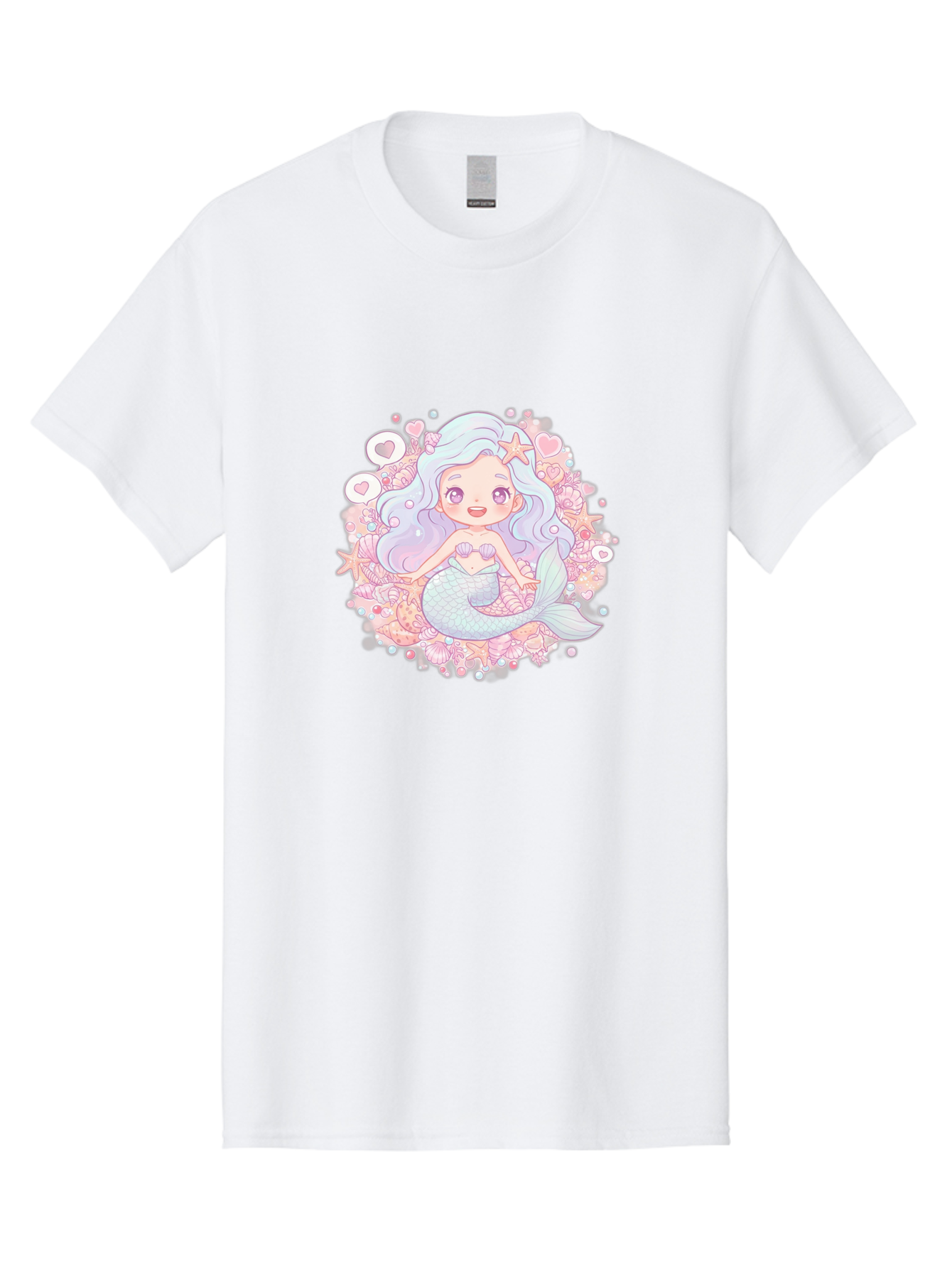 Cute-Mermaid-Girl-1 Men'S Graphic Tee, 100% Cotton, Comfortable Casual Summer Wear, Machine Washable, Vintage Camera, Old Camera, Antique Camera, Black Camera, Classic Photography, Photography Equipment, Nostalgic Device, Film Camera, Bai764