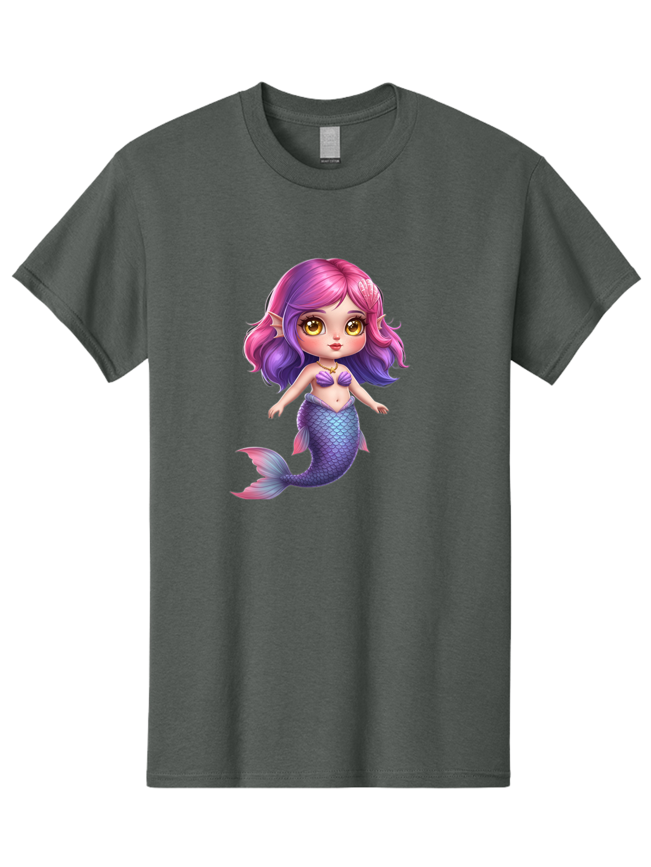 Cute-Mermaid-Girl Men'S Graphic Tee, 100% Cotton, Comfortable Casual Summer Wear, Machine Washable, Vintage Camera, Old Camera, Antique Camera, Black Camera, Classic Photography, Photography Equipment, Nostalgic Device, Film Camera, Camera Art Bai765