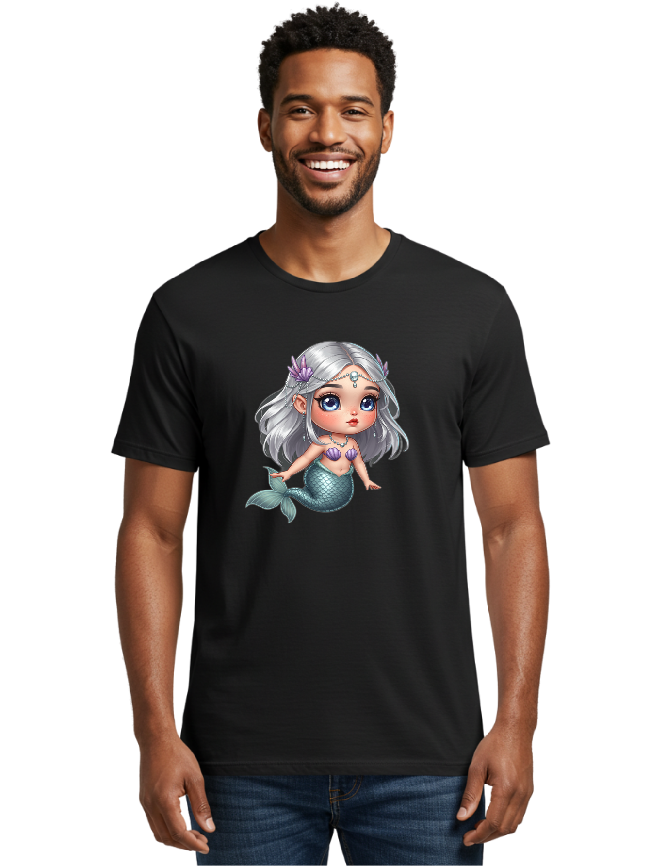 Cute-Mermaid Men'S Graphic Tee, 100% Cotton, Comfortable Casual Summer Wear, Machine Washable, Vintage Camera, Old Camera, Antique Camera, Black Camera, Classic Photography, Photography Equipment, Nostalgic Device, Film Camera, Camera Art Bai766