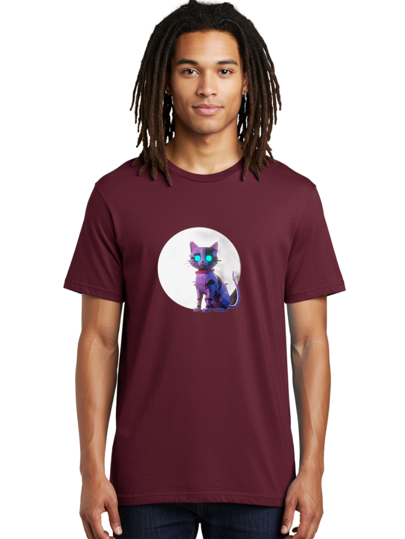 Cybernetic-Cat Men'S Graphic Tee, 100% Cotton, Comfortable Casual Summer Wear, Machine Washable, Vintage Camera, Old Camera, Antique Camera, Black Camera, Classic Photography, Photography Equipment, Nostalgic Device, Film Camera, Camera Art Bai767
