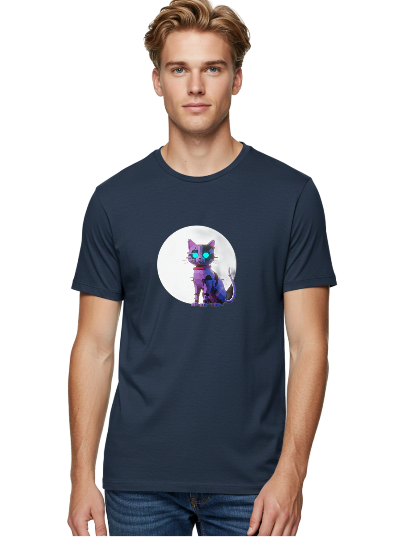 Cybernetic-Cat Men'S Graphic Tee, 100% Cotton, Comfortable Casual Summer Wear, Machine Washable, Vintage Camera, Old Camera, Antique Camera, Black Camera, Classic Photography, Photography Equipment, Nostalgic Device, Film Camera, Camera Art Bai767