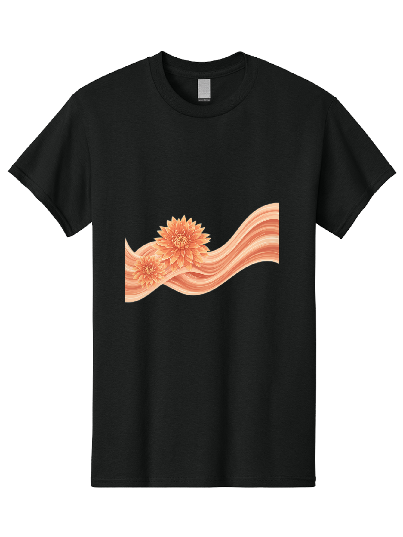 Dahlias-On-Ribbon Men'S Graphic Tee, 100% Cotton, Comfortable Casual Summer Wear, Machine Washable, Vintage Camera, Old Camera, Antique Camera, Black Camera, Classic Photography, Photography Equipment, Nostalgic Device, Film Camera, Camera Art Bai768