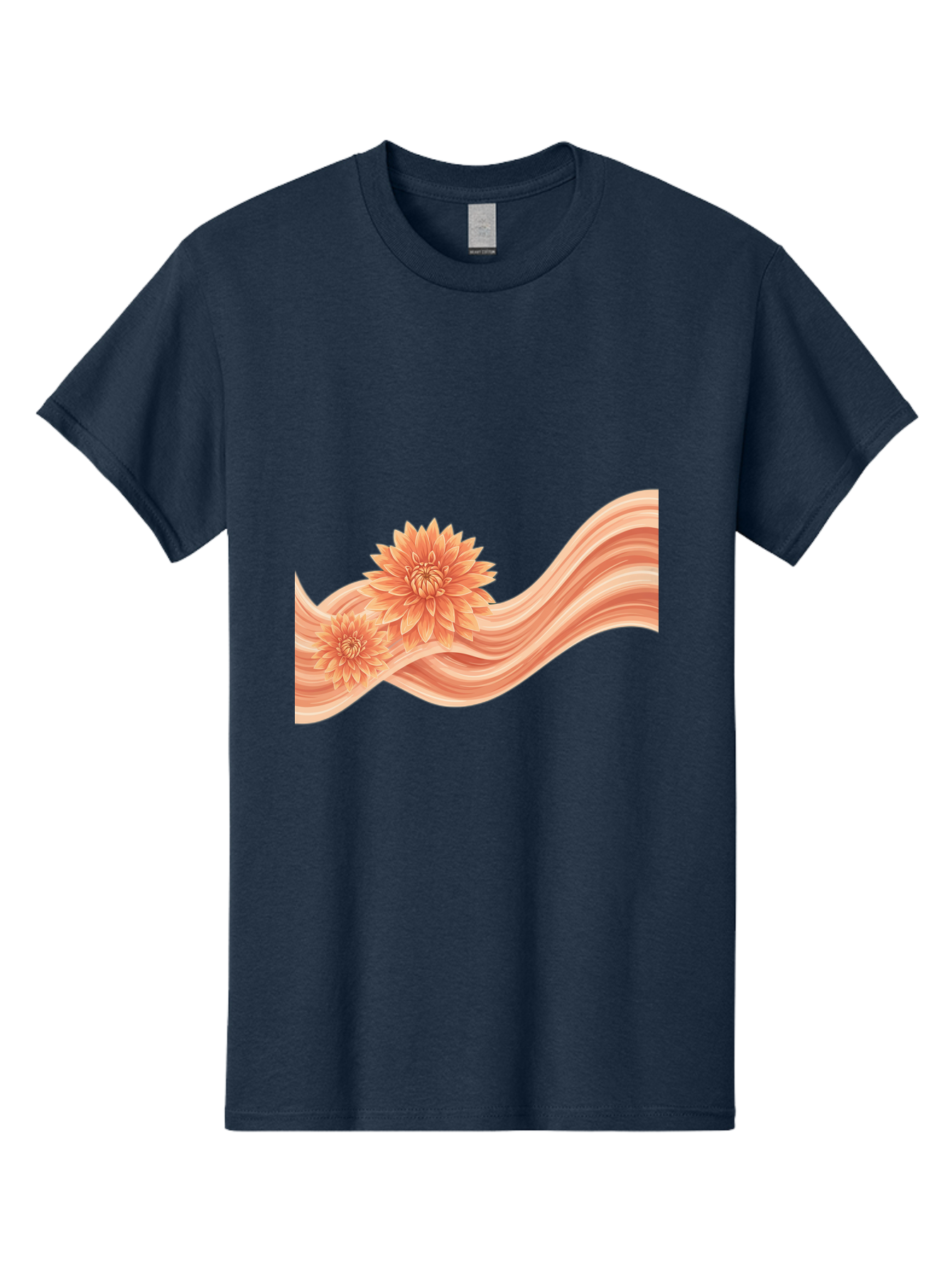 Dahlias-On-Ribbon Men'S Graphic Tee, 100% Cotton, Comfortable Casual Summer Wear, Machine Washable, Vintage Camera, Old Camera, Antique Camera, Black Camera, Classic Photography, Photography Equipment, Nostalgic Device, Film Camera, Camera Art Bai768