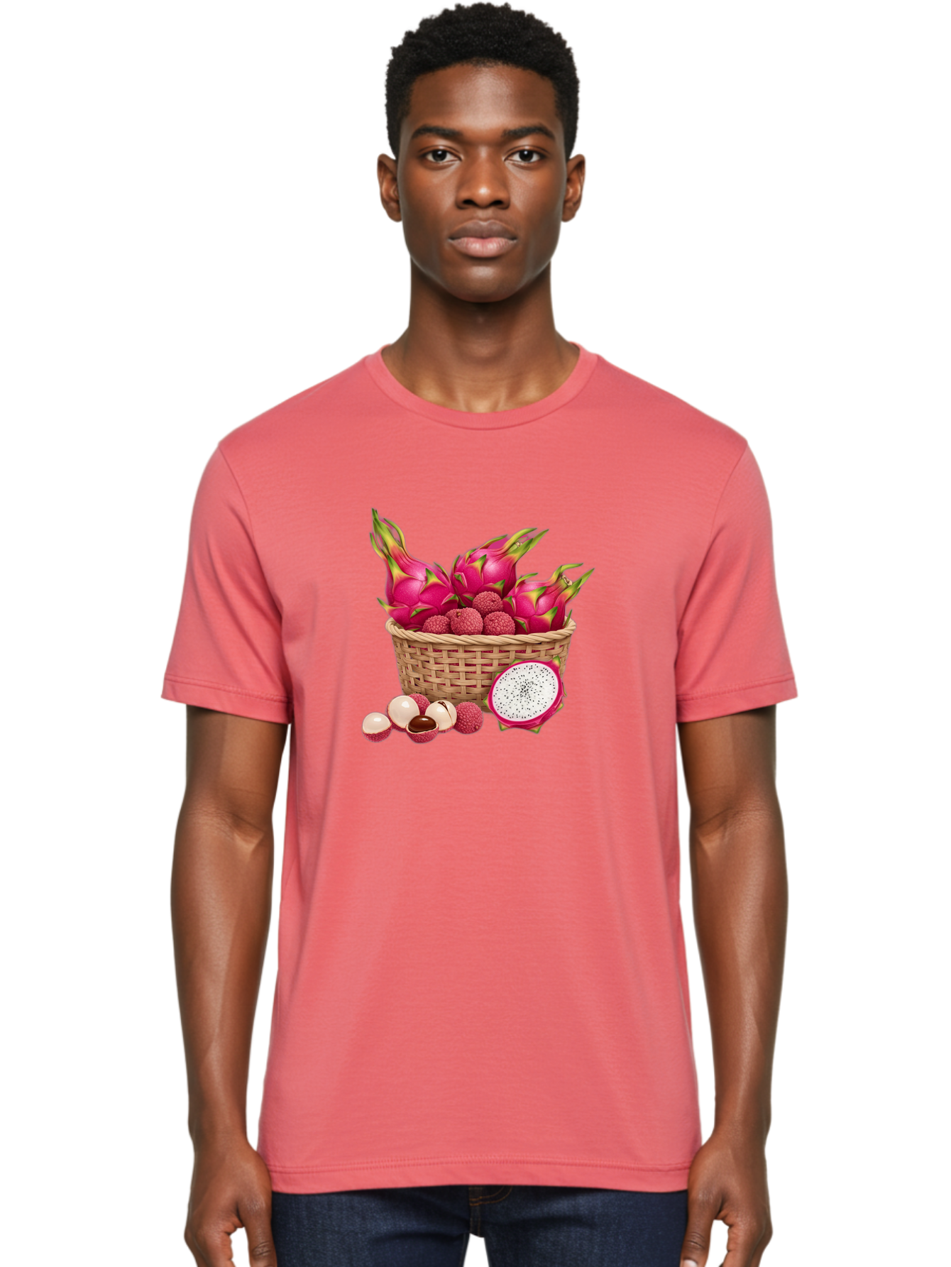 Dragon-Fruit-And-Lychee Men'S Graphic Tee, 100% Cotton, Comfortable Casual Summer Wear, Machine Washable, Vintage Camera, Old Camera, Antique Camera, Black Camera, Classic Photography, Photography Equipment, Nostalgic Device, Film Camera, Bai770