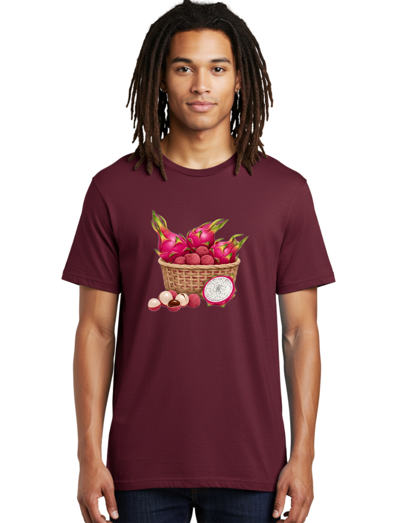 Dragon-Fruit-And-Lychee Men'S Graphic Tee, 100% Cotton, Comfortable Casual Summer Wear, Machine Washable, Vintage Camera, Old Camera, Antique Camera, Black Camera, Classic Photography, Photography Equipment, Nostalgic Device, Film Camera, Bai770