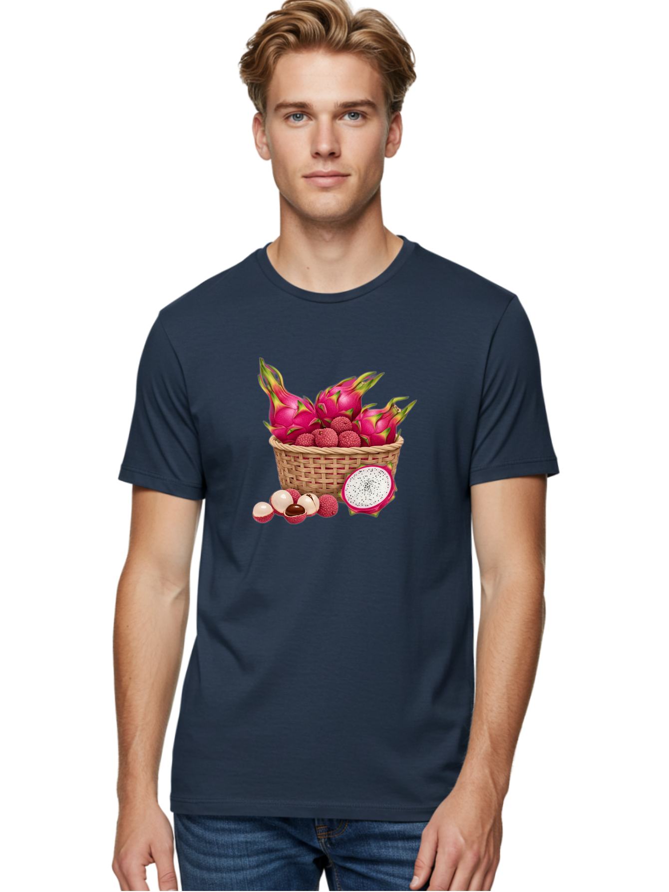 Dragon-Fruit-And-Lychee Men'S Graphic Tee, 100% Cotton, Comfortable Casual Summer Wear, Machine Washable, Vintage Camera, Old Camera, Antique Camera, Black Camera, Classic Photography, Photography Equipment, Nostalgic Device, Film Camera, Bai770
