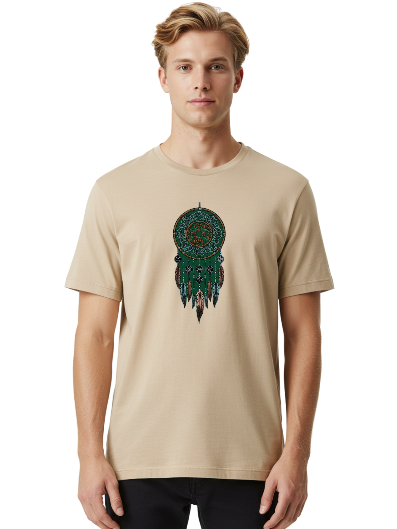 Dreamcatcher-1 Men'S Graphic Tee, 100% Cotton, Comfortable Casual Summer Wear, Machine Washable, Vintage Camera, Old Camera, Antique Camera, Black Camera, Classic Photography, Photography Equipment, Nostalgic Device, Film Camera, Camera Art Bai771