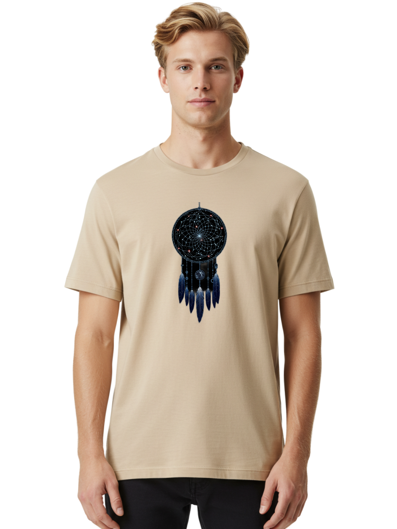 Dreamcatcher-2 Men'S Graphic Tee, 100% Cotton, Comfortable Casual Summer Wear, Machine Washable, Vintage Camera, Old Camera, Antique Camera, Black Camera, Classic Photography, Photography Equipment, Nostalgic Device, Film Camera, Camera Art Bai772