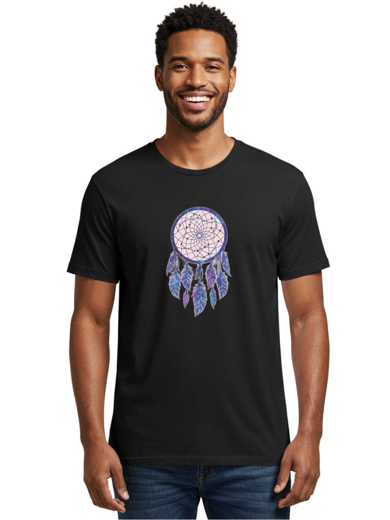 Dreamcatcher-4 Men'S Graphic Tee, 100% Cotton, Comfortable Casual Summer Wear, Machine Washable, Vintage Camera, Old Camera, Antique Camera, Black Camera, Classic Photography, Photography Equipment, Nostalgic Device, Film Camera, Camera Art Bai774