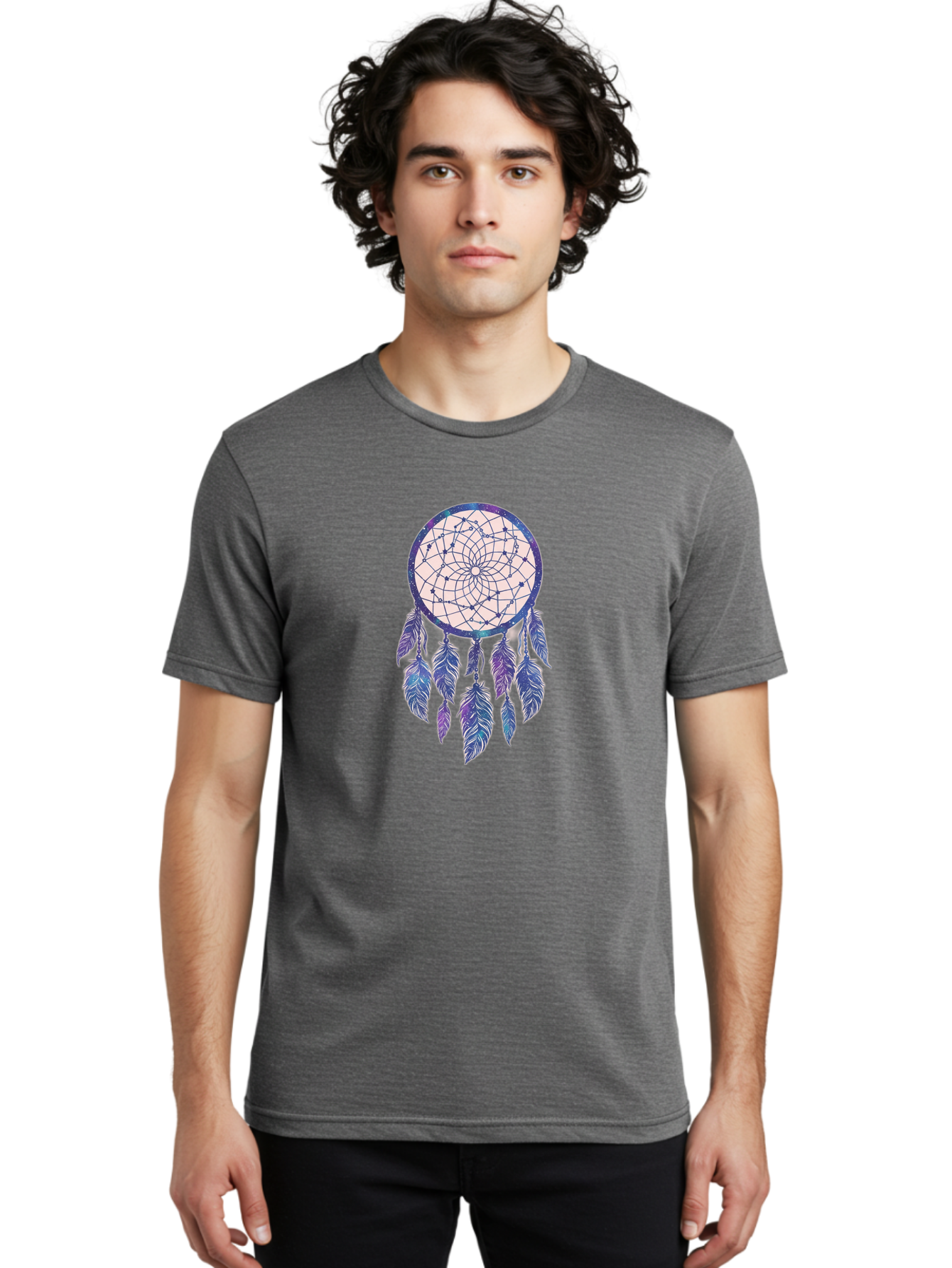 Dreamcatcher-4 Men'S Graphic Tee, 100% Cotton, Comfortable Casual Summer Wear, Machine Washable, Vintage Camera, Old Camera, Antique Camera, Black Camera, Classic Photography, Photography Equipment, Nostalgic Device, Film Camera, Camera Art Bai774