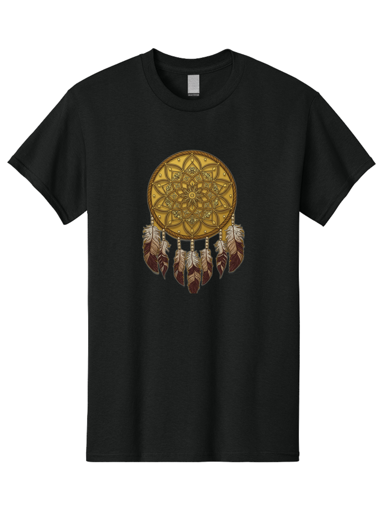 Dreamcatcher-Mandala Men'S Graphic Tee, 100% Cotton, Comfortable Casual Summer Wear, Machine Washable, Vintage Camera, Old Camera, Antique Camera, Black Camera, Classic Photography, Photography Equipment, Nostalgic Device, Film Camera, Bai775