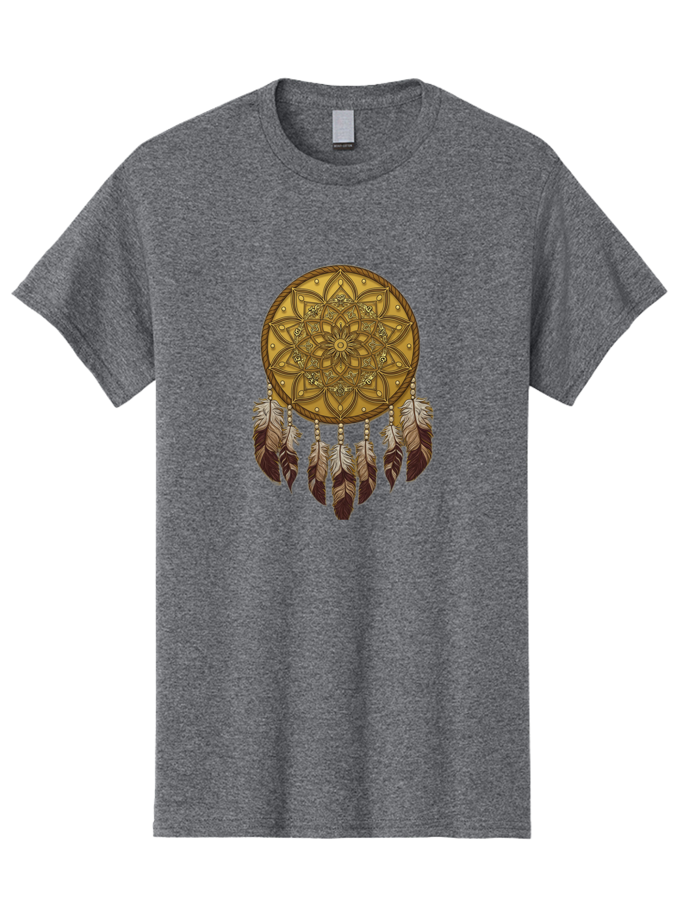 Dreamcatcher-Mandala Men'S Graphic Tee, 100% Cotton, Comfortable Casual Summer Wear, Machine Washable, Vintage Camera, Old Camera, Antique Camera, Black Camera, Classic Photography, Photography Equipment, Nostalgic Device, Film Camera, Bai775