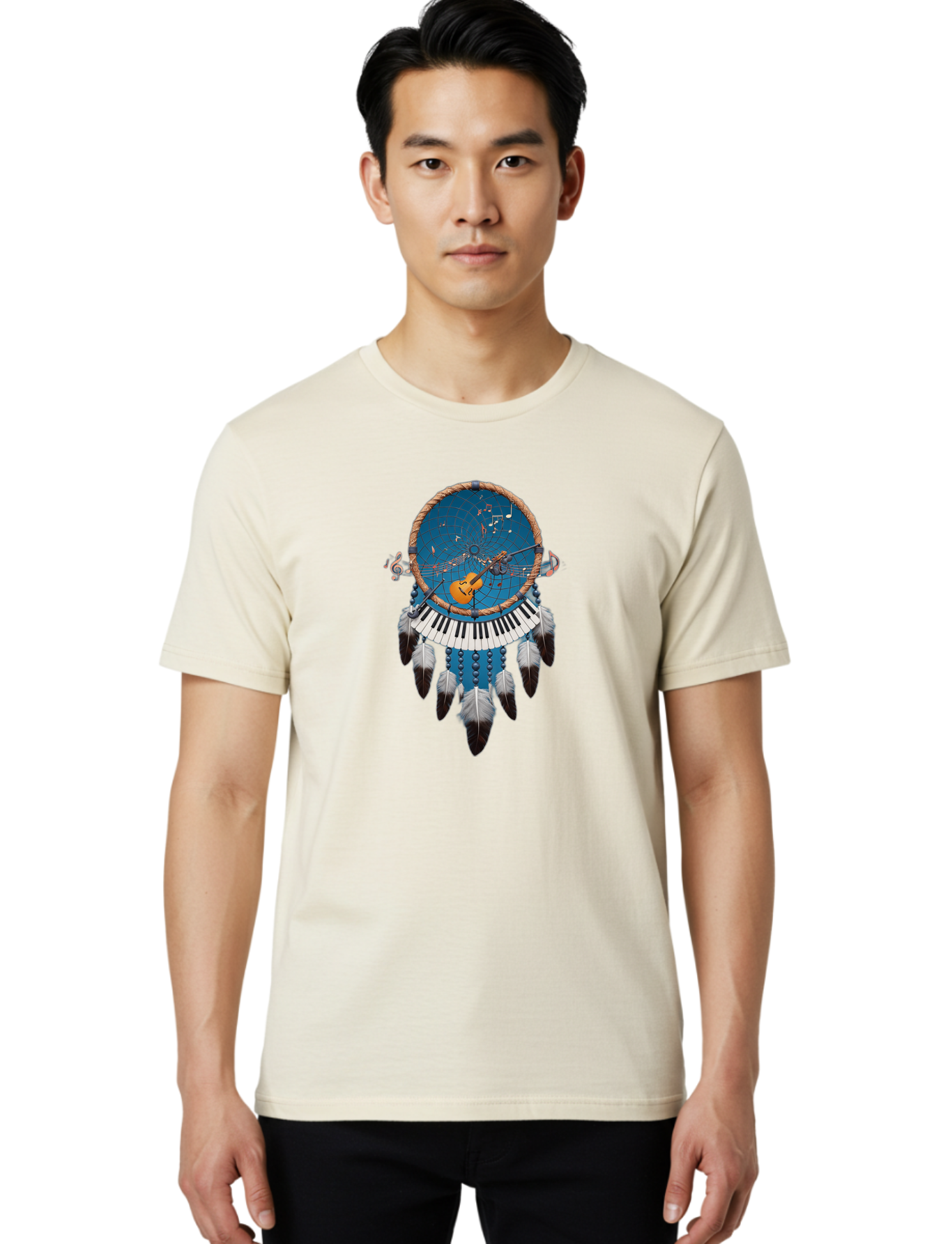 Dreamcatcher-Music Men'S Graphic Tee, 100% Cotton, Comfortable Casual Summer Wear, Machine Washable, Vintage Camera, Old Camera, Antique Camera, Black Camera, Classic Photography, Photography Equipment, Nostalgic Device, Film Camera, Bai776