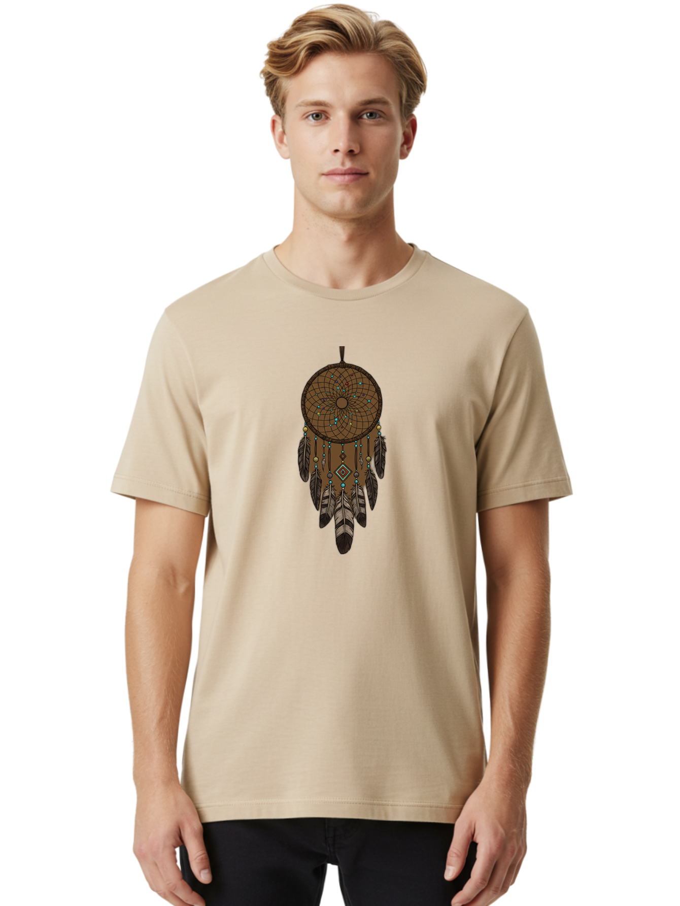 Dreamcatcher Men'S Graphic Tee, 100% Cotton, Comfortable Casual Summer Wear, Machine Washable, Vintage Camera, Old Camera, Antique Camera, Black Camera, Classic Photography, Photography Equipment, Nostalgic Device, Film Camera, Camera Art Bai777
