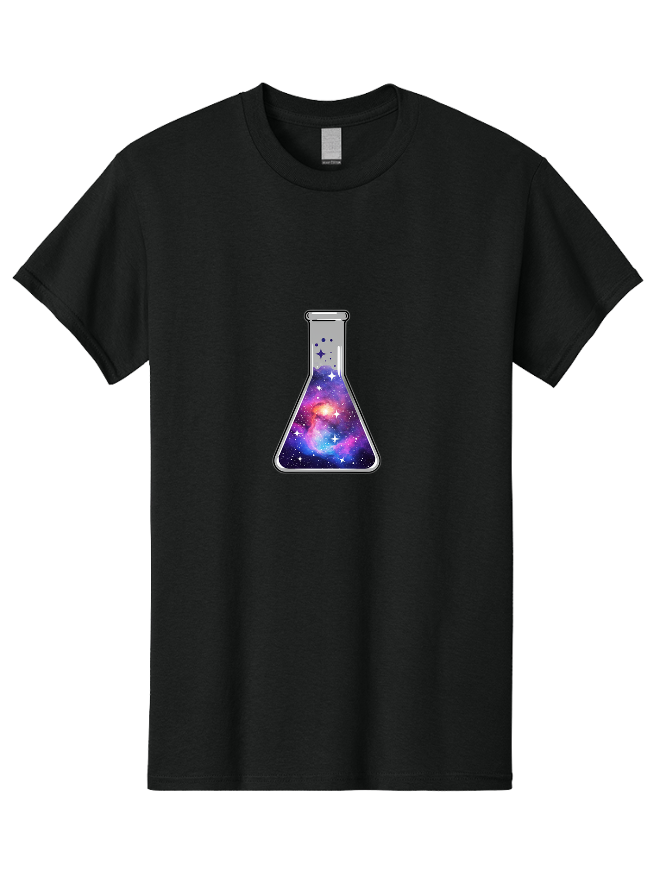 Erlenmeyer-Flask-Galaxy Men'S Graphic Tee, 100% Cotton, Comfortable Casual Summer Wear, Machine Washable, Vintage Camera, Old Camera, Antique Camera, Black Camera, Classic Photography, Photography Equipment, Nostalgic Device, Film Camera, Bai780