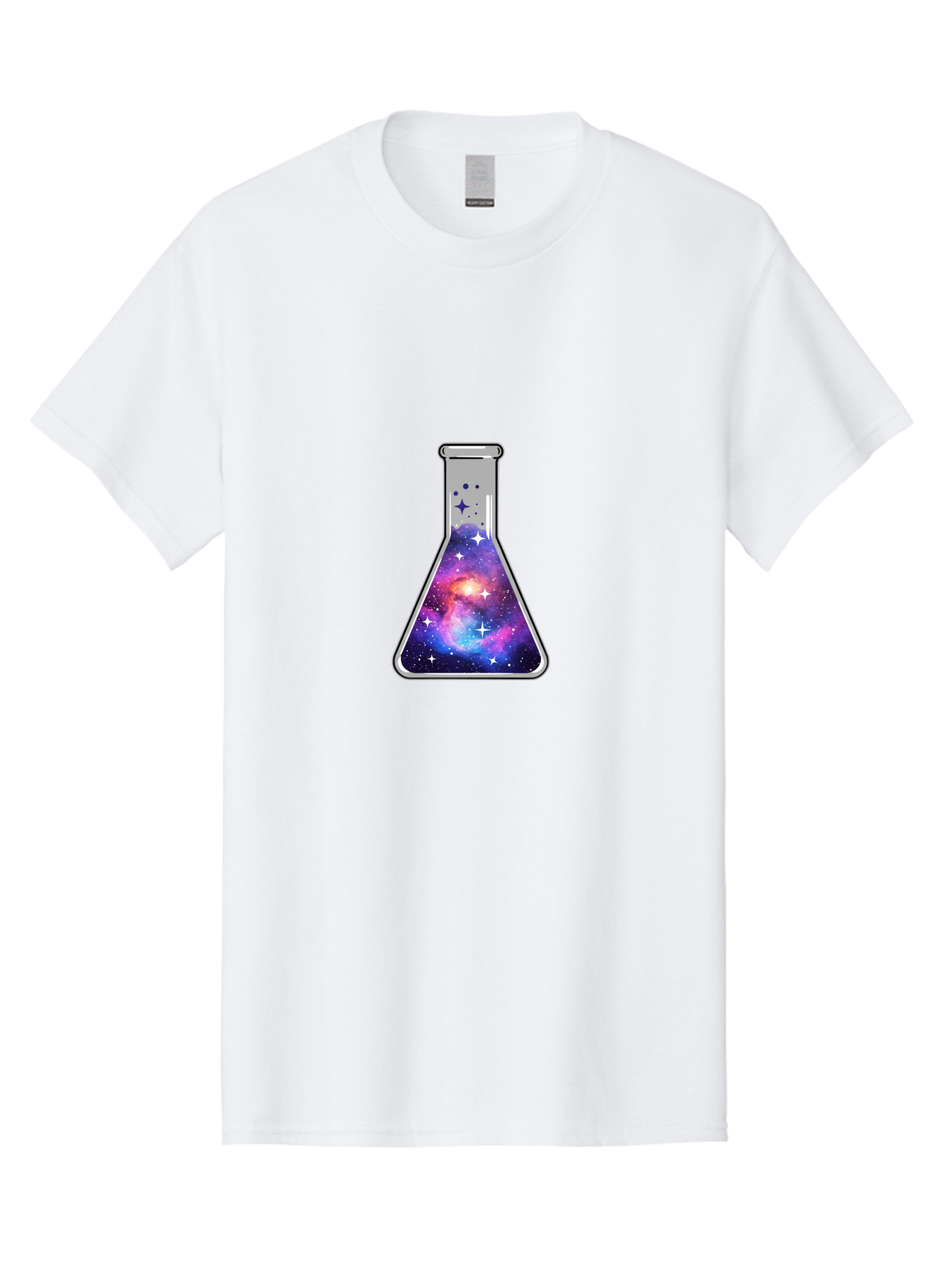 Erlenmeyer-Flask-Galaxy Men'S Graphic Tee, 100% Cotton, Comfortable Casual Summer Wear, Machine Washable, Vintage Camera, Old Camera, Antique Camera, Black Camera, Classic Photography, Photography Equipment, Nostalgic Device, Film Camera, Bai780