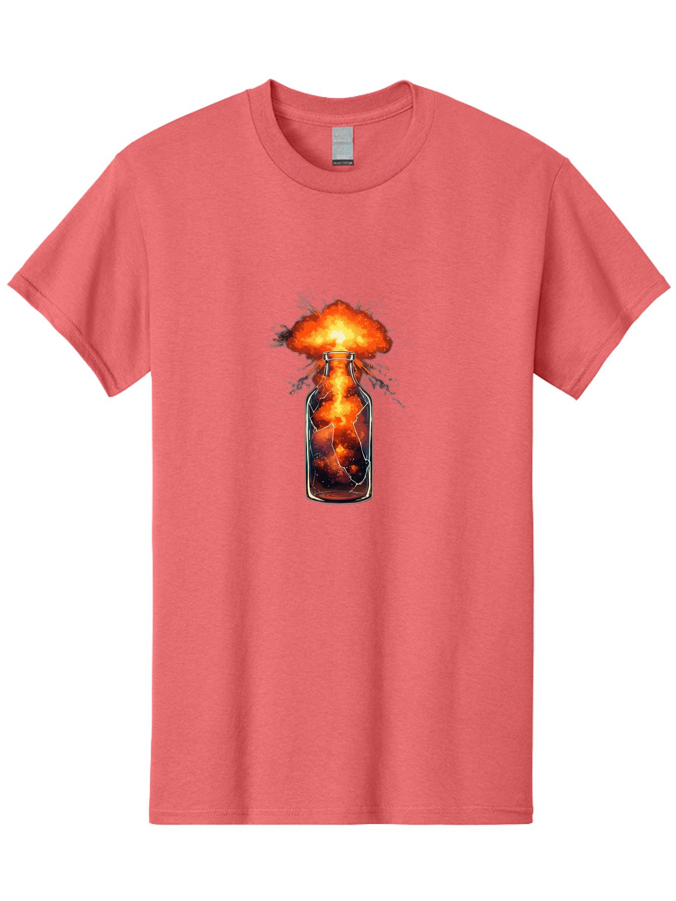 Exploding-Bottle Men'S Graphic Tee, 100% Cotton, Comfortable Casual Summer Wear, Machine Washable, Vintage Camera, Old Camera, Antique Camera, Black Camera, Classic Photography, Photography Equipment, Nostalgic Device, Film Camera, Camera Art Bai781