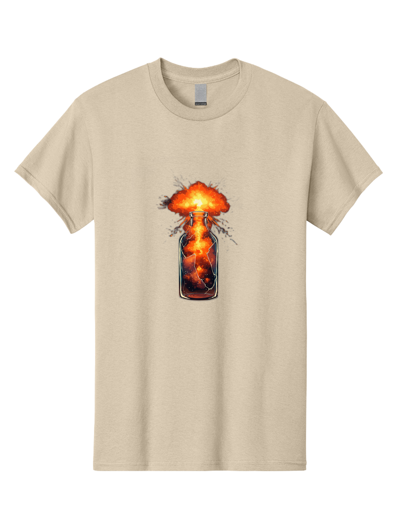Exploding-Bottle Men'S Graphic Tee, 100% Cotton, Comfortable Casual Summer Wear, Machine Washable, Vintage Camera, Old Camera, Antique Camera, Black Camera, Classic Photography, Photography Equipment, Nostalgic Device, Film Camera, Camera Art Bai781