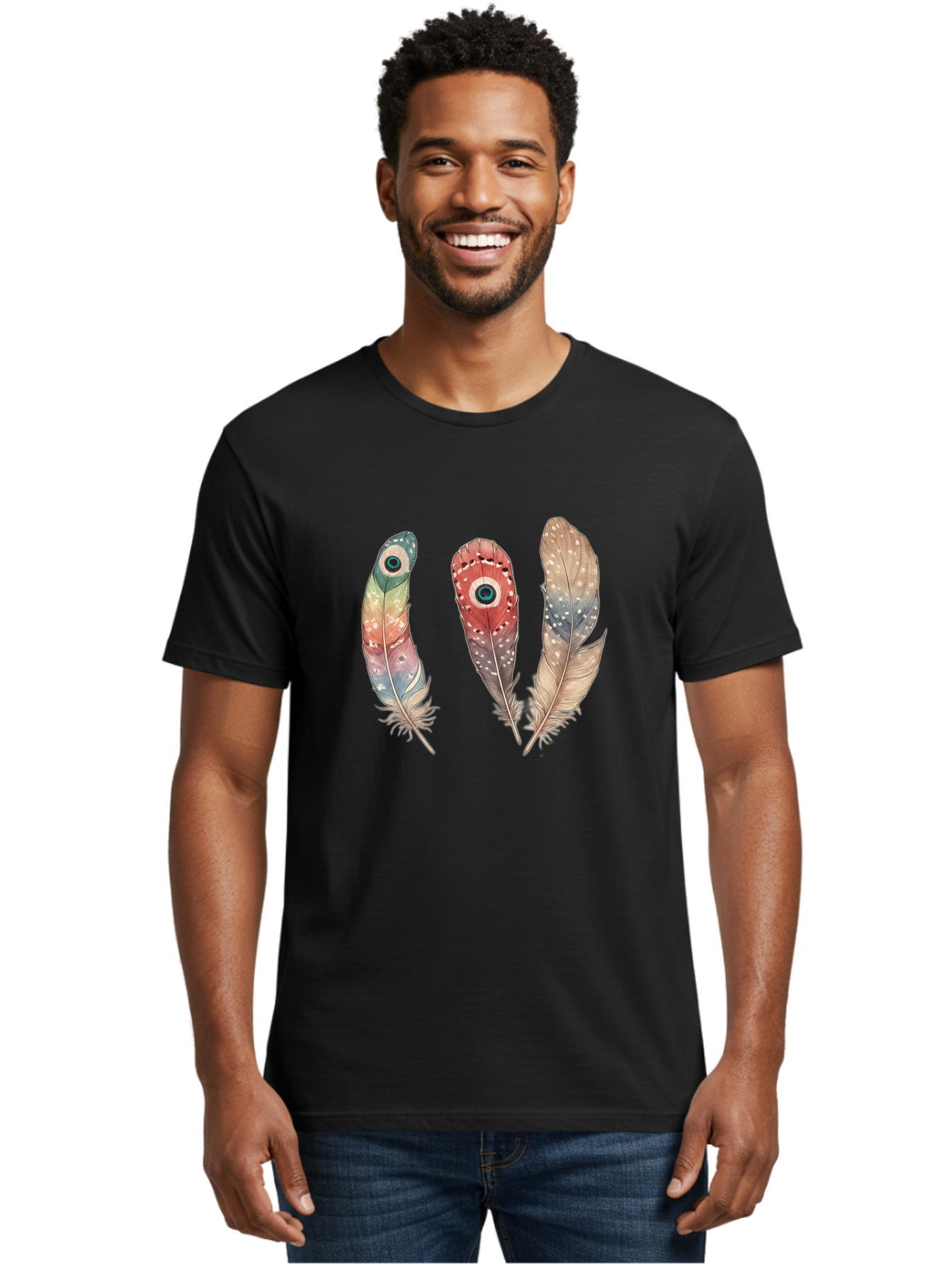 Eyes-On-Feathers Men'S Graphic Tee, 100% Cotton, Comfortable Casual Summer Wear, Machine Washable, Vintage Camera, Old Camera, Antique Camera, Black Camera, Classic Photography, Photography Equipment, Nostalgic Device, Film Camera, Camera Art Bai783