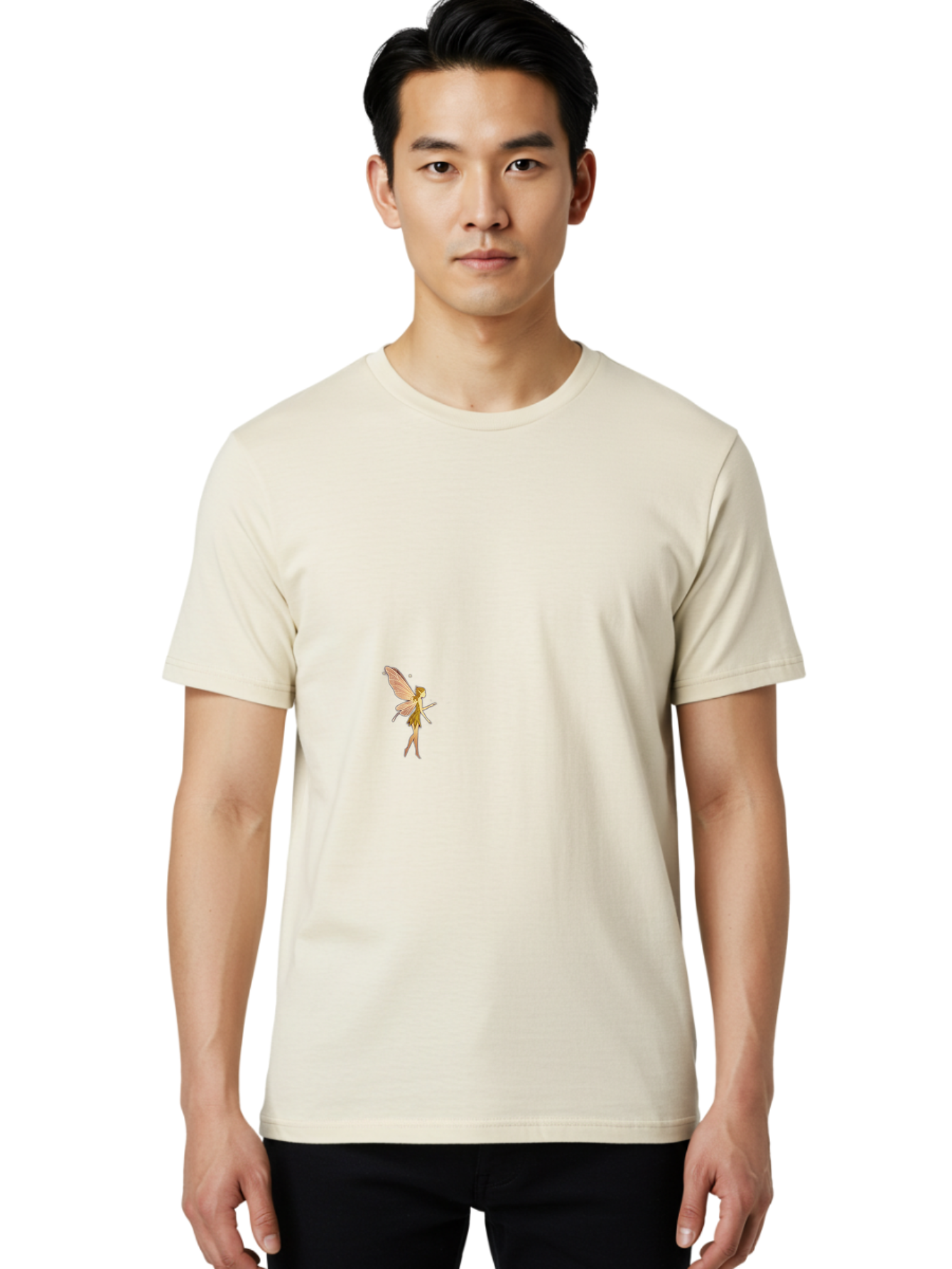 Fairy-1 Men'S Graphic Tee, 100% Cotton, Comfortable Casual Summer Wear, Machine Washable, Vintage Camera, Old Camera, Antique Camera, Black Camera, Classic Photography, Photography Equipment, Nostalgic Device, Film Camera, Camera Art Bai786