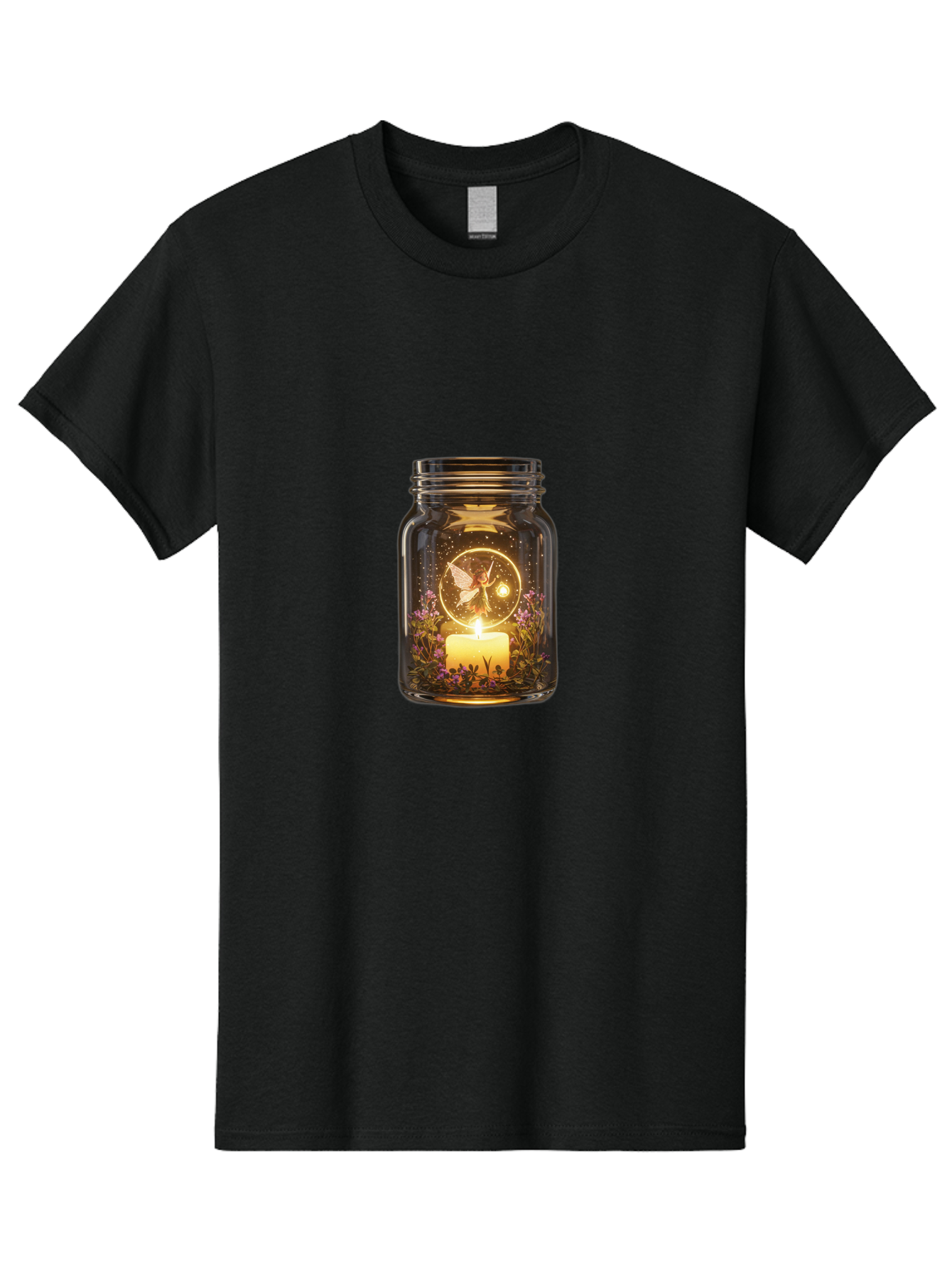 Fairy-In-Mason-Jar Men'S Graphic Tee, 100% Cotton, Comfortable Casual Summer Wear, Machine Washable, Vintage Camera, Old Camera, Antique Camera, Black Camera, Classic Photography, Photography Equipment, Nostalgic Device, Film Camera, Bai790