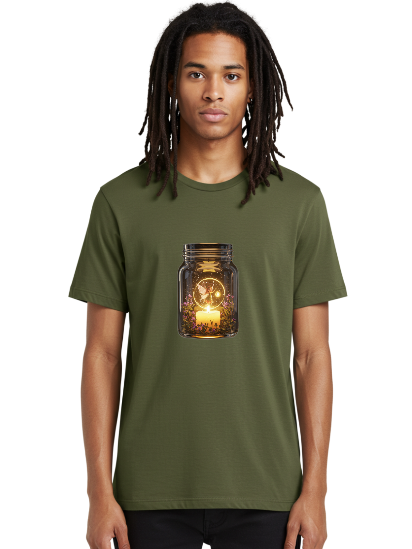 Fairy-In-Mason-Jar Men'S Graphic Tee, 100% Cotton, Comfortable Casual Summer Wear, Machine Washable, Vintage Camera, Old Camera, Antique Camera, Black Camera, Classic Photography, Photography Equipment, Nostalgic Device, Film Camera, Bai790