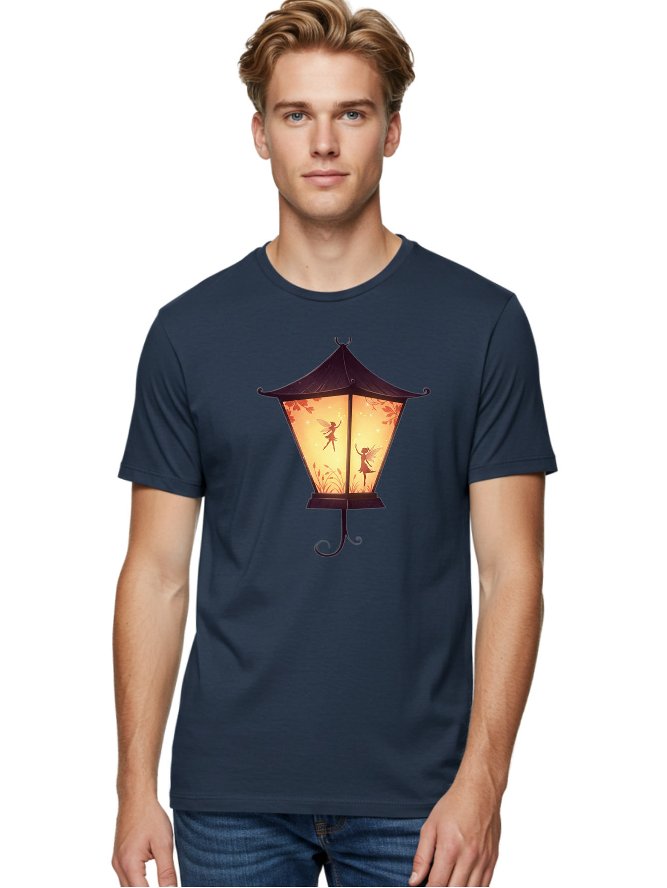 Fairy-Lantern-3 Men'S Graphic Tee, 100% Cotton, Comfortable Casual Summer Wear, Machine Washable, Vintage Camera, Old Camera, Antique Camera, Black Camera, Classic Photography, Photography Equipment, Nostalgic Device, Film Camera, Camera Art Bai793