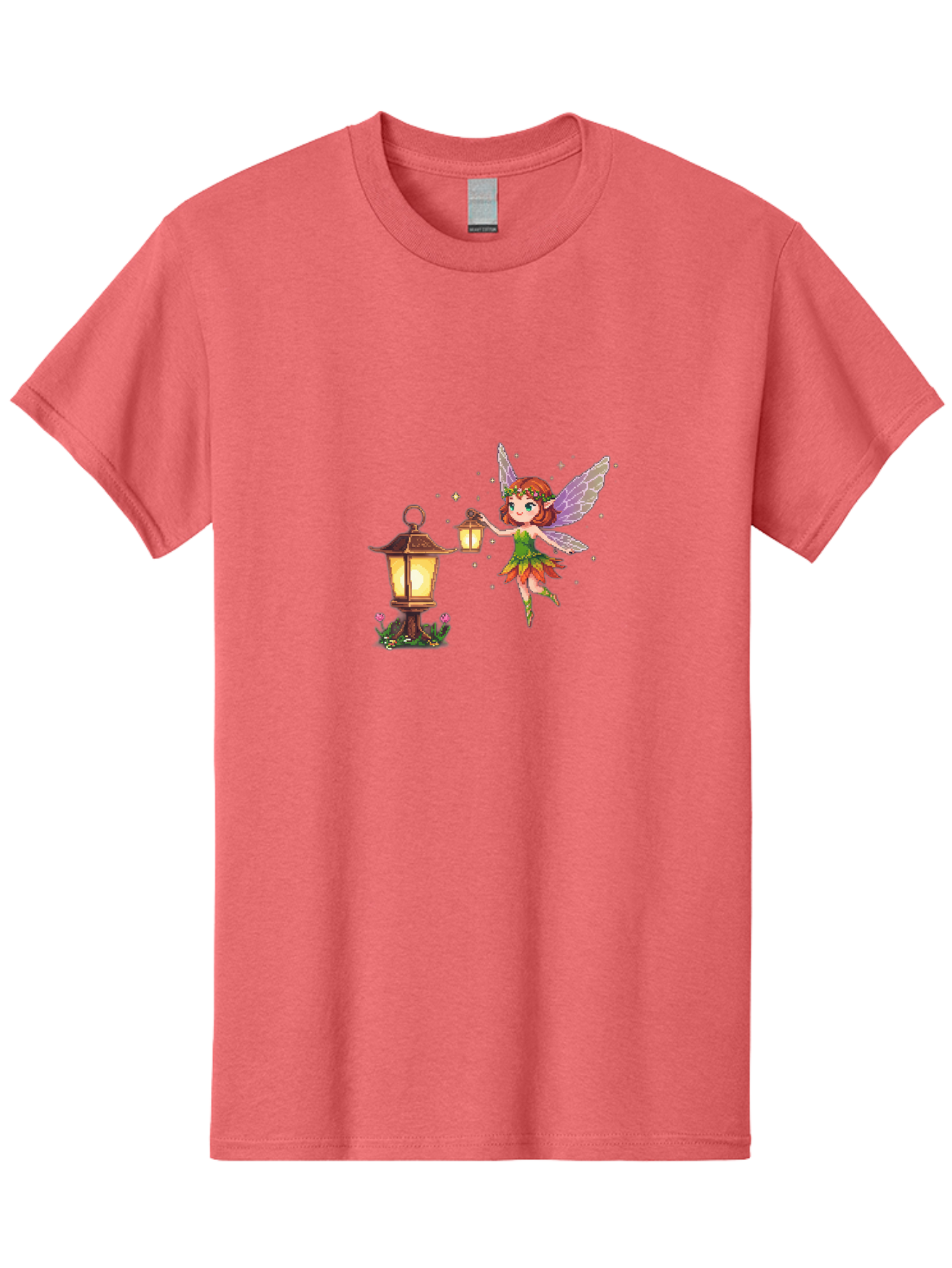 Fairy-With-Lantern-2 Men'S Graphic Tee, 100% Cotton, Comfortable Casual Summer Wear, Machine Washable, Vintage Camera, Old Camera, Antique Camera, Black Camera, Classic Photography, Photography Equipment, Nostalgic Device, Film Camera, Bai799