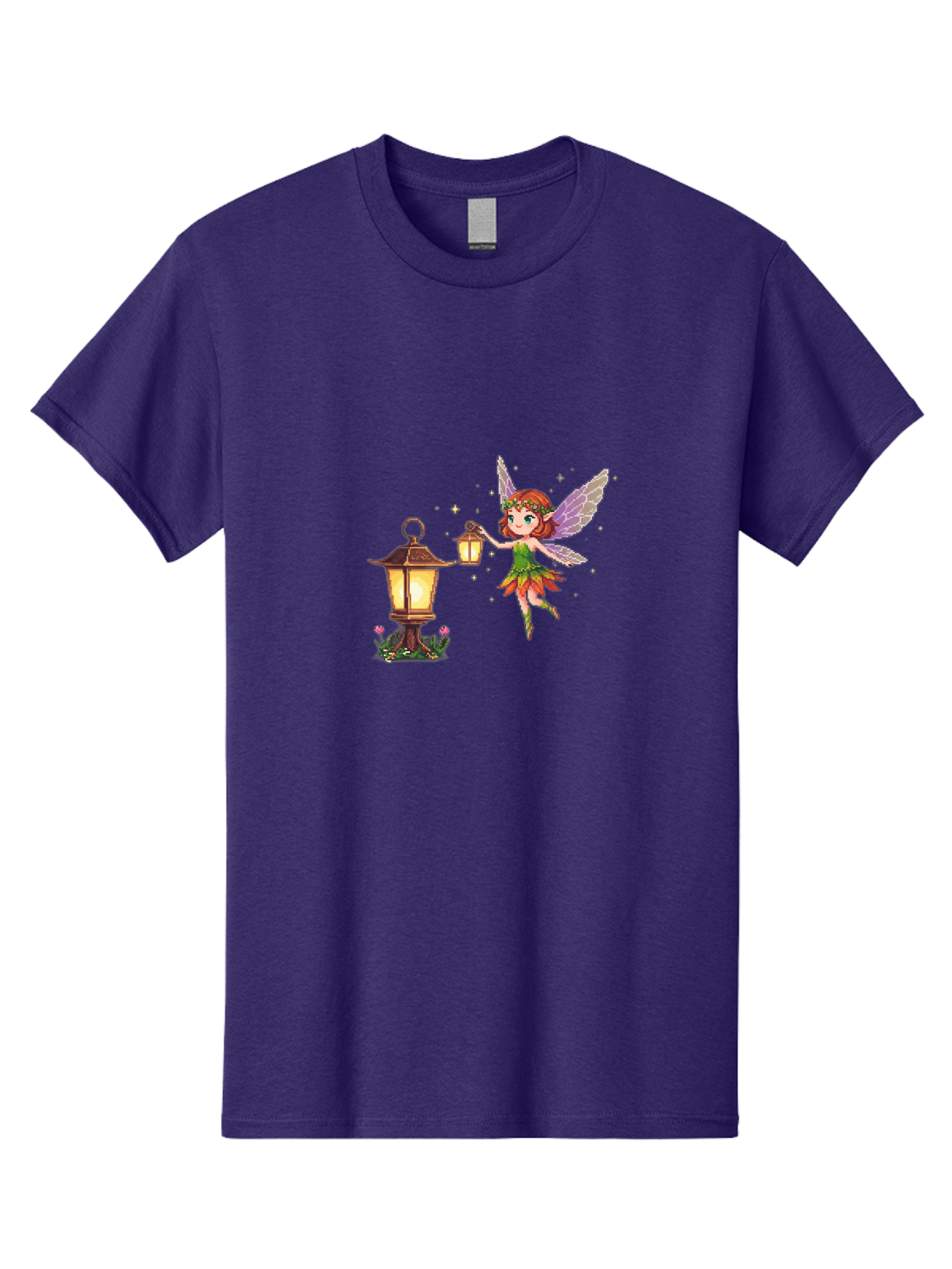 Fairy-With-Lantern-2 Men'S Graphic Tee, 100% Cotton, Comfortable Casual Summer Wear, Machine Washable, Vintage Camera, Old Camera, Antique Camera, Black Camera, Classic Photography, Photography Equipment, Nostalgic Device, Film Camera, Bai799