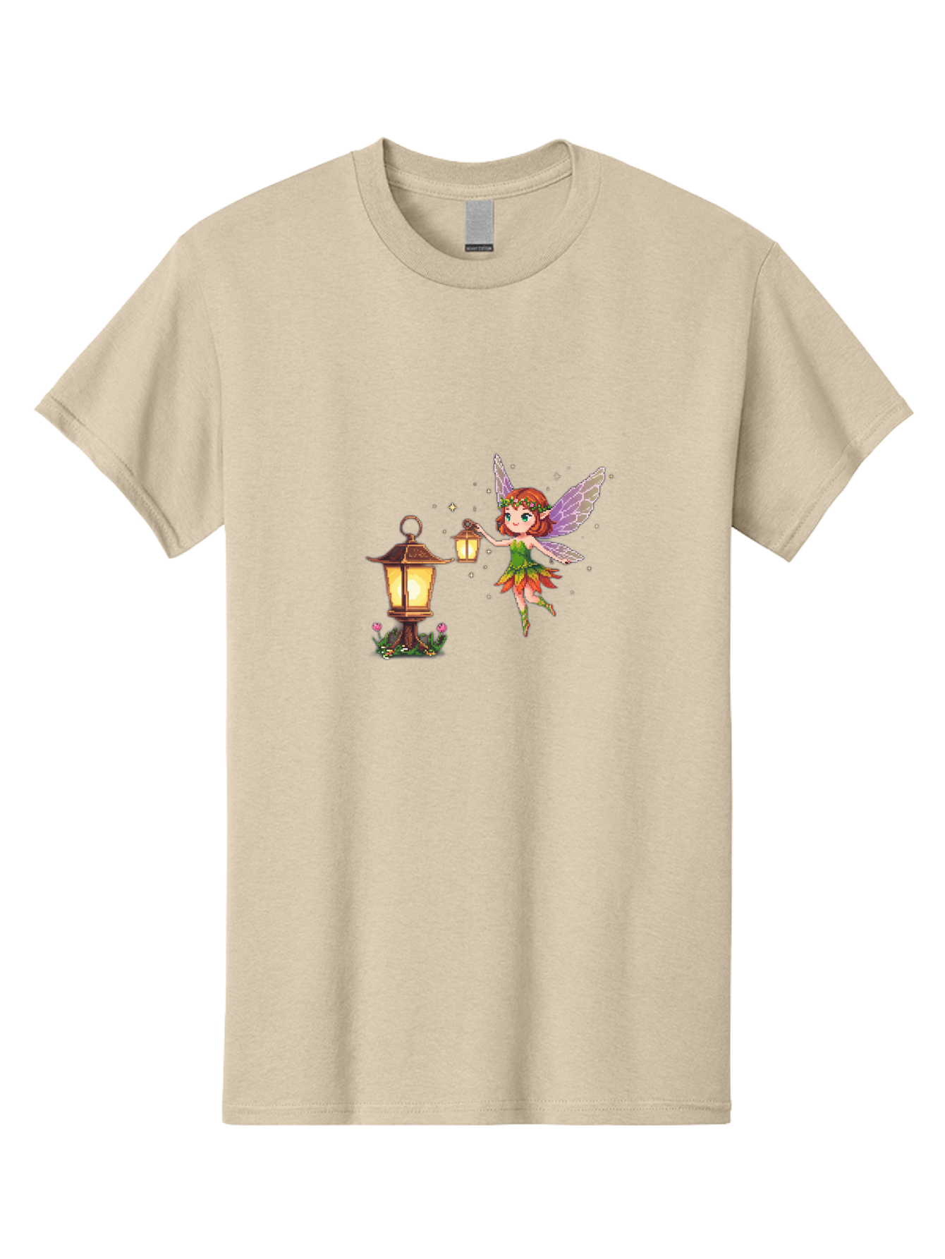 Fairy-With-Lantern-2 Men'S Graphic Tee, 100% Cotton, Comfortable Casual Summer Wear, Machine Washable, Vintage Camera, Old Camera, Antique Camera, Black Camera, Classic Photography, Photography Equipment, Nostalgic Device, Film Camera, Bai799