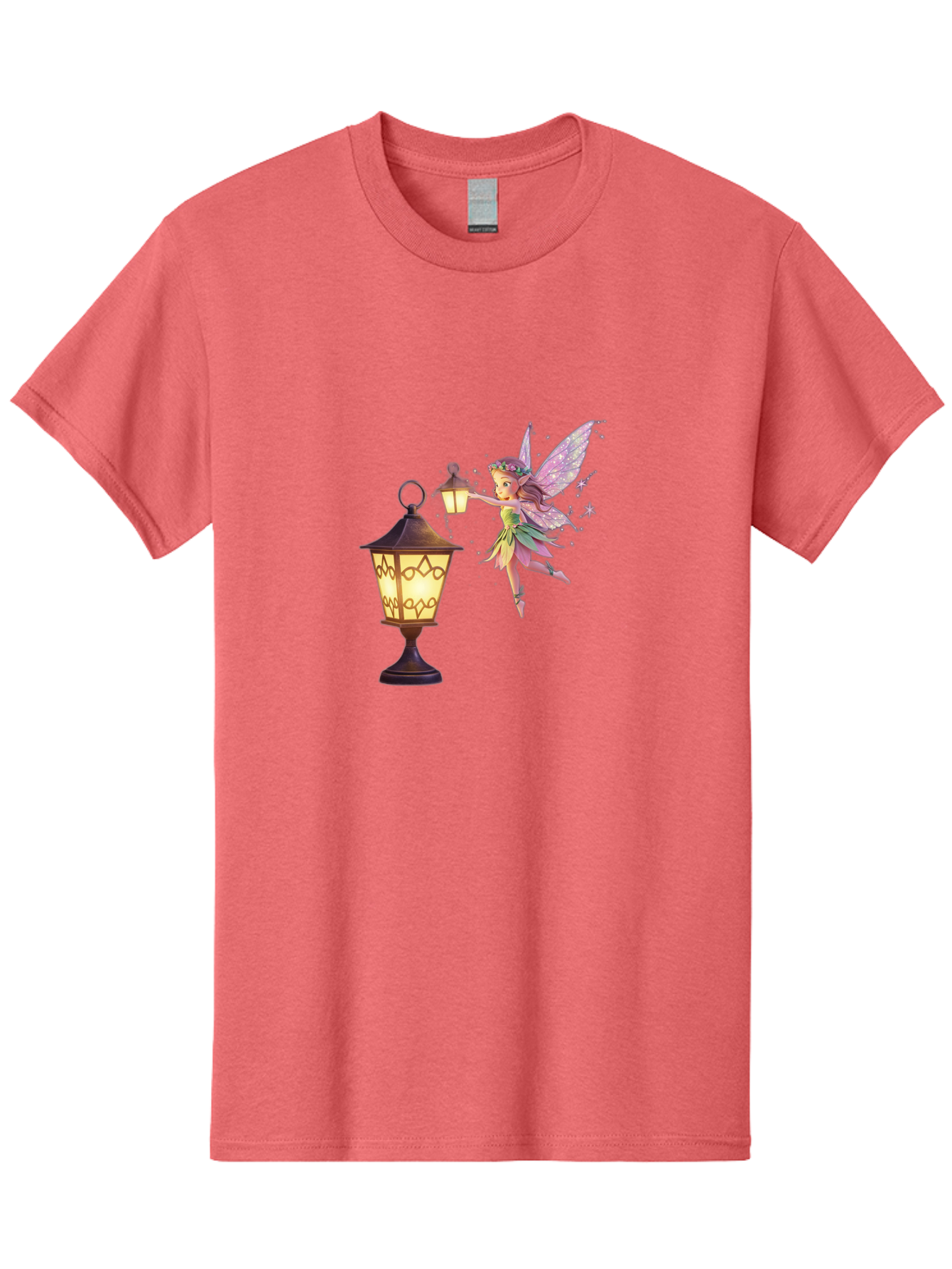 Fairy-With-Lantern-3 Men'S Graphic Tee, 100% Cotton, Comfortable Casual Summer Wear, Machine Washable, Vintage Camera, Old Camera, Antique Camera, Black Camera, Classic Photography, Photography Equipment, Nostalgic Device, Film Camera, Bai800